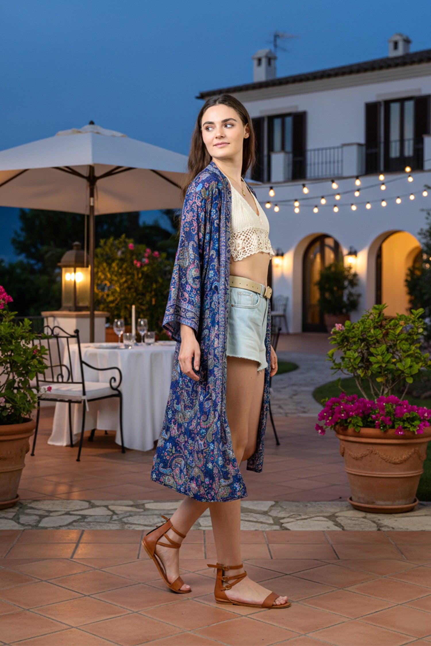 Rhea Night Style Kimono (Assorted)