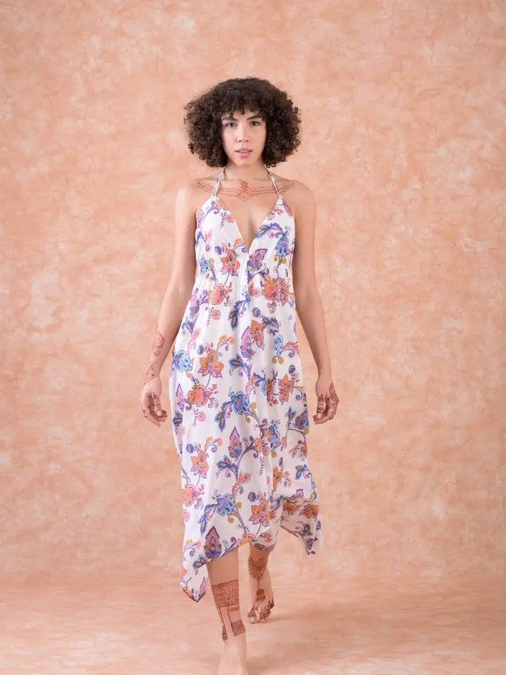 Rhea Sangria Dress