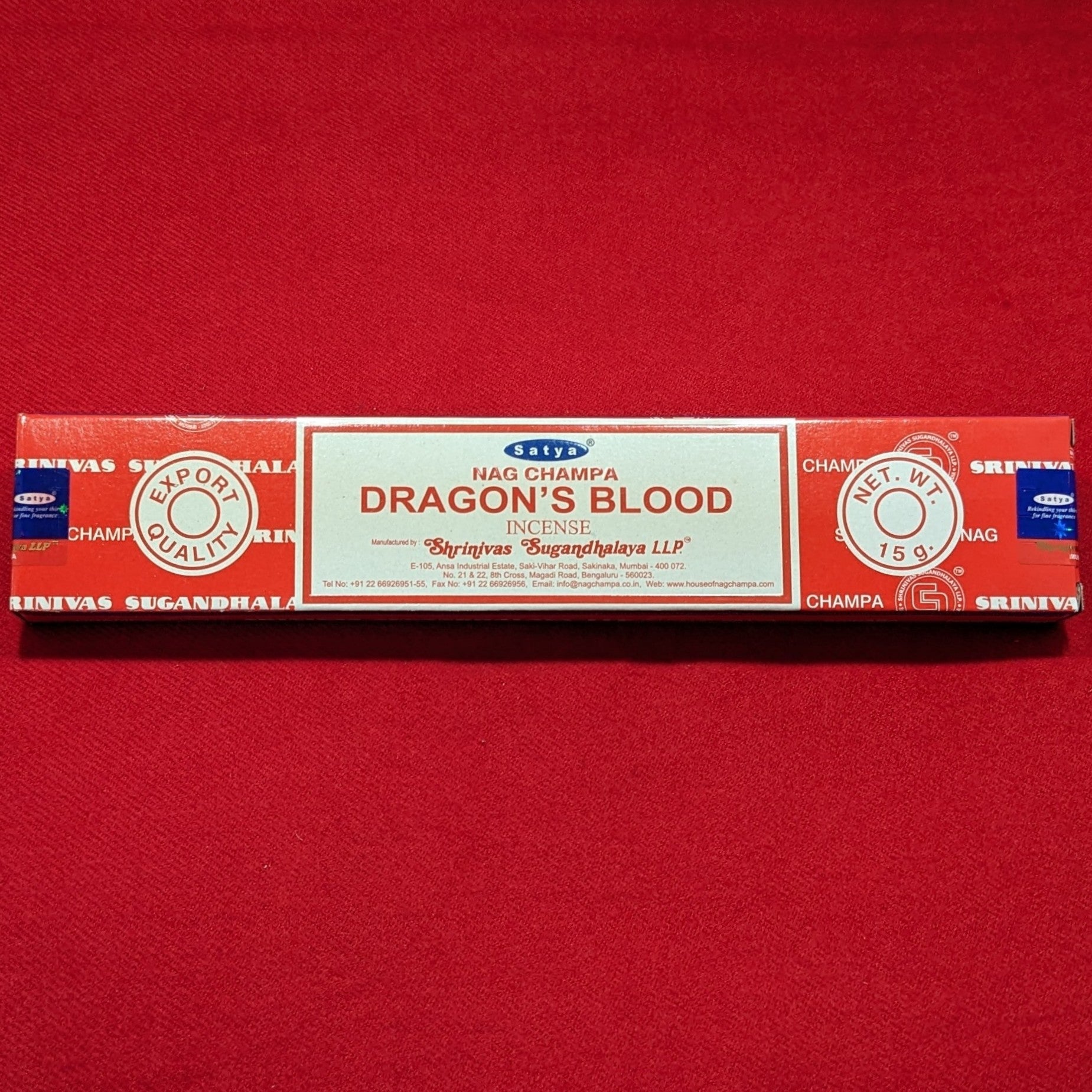 Stick Incense - Satya Nag Champa