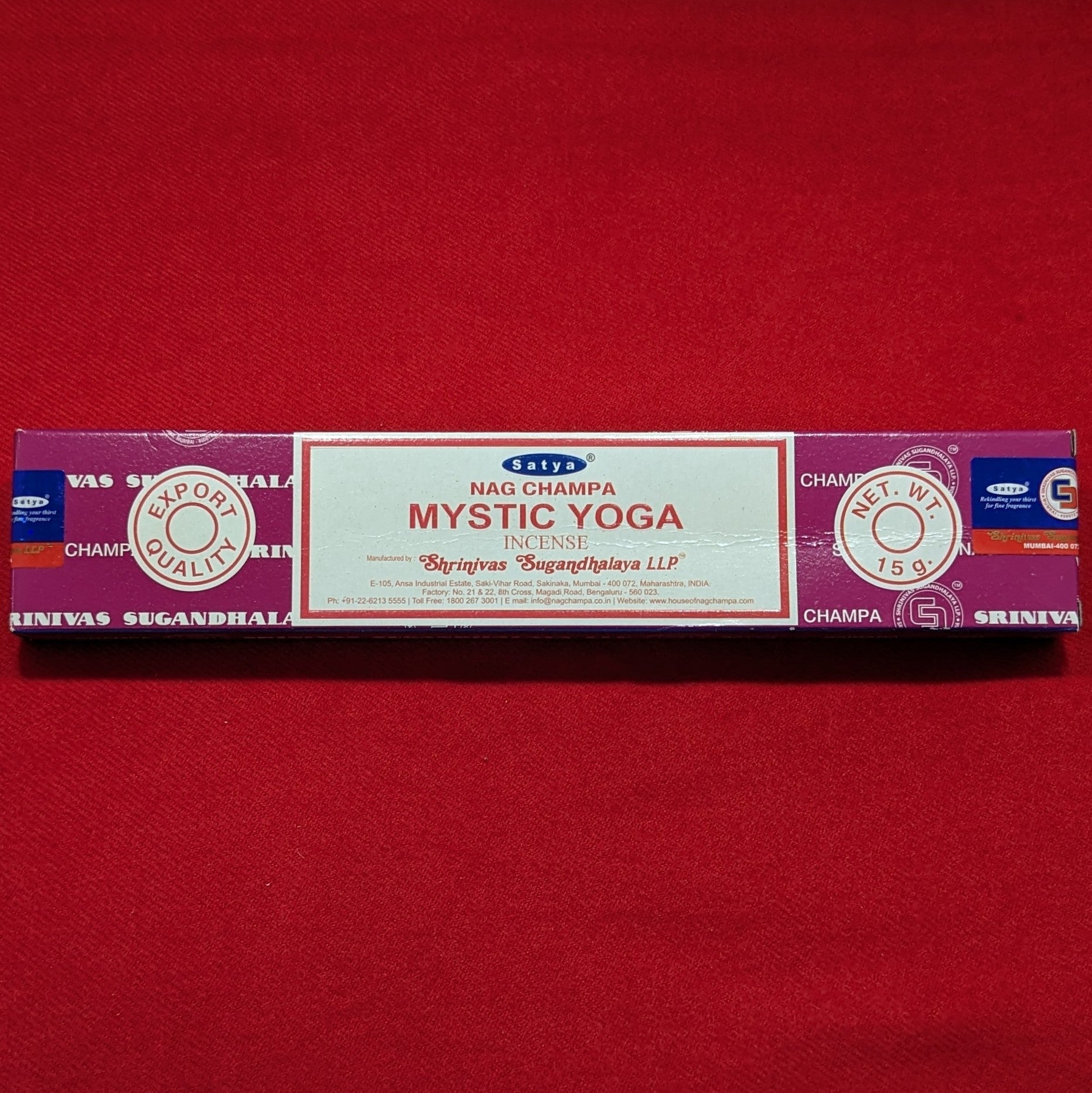 Stick Incense - Satya Nag Champa