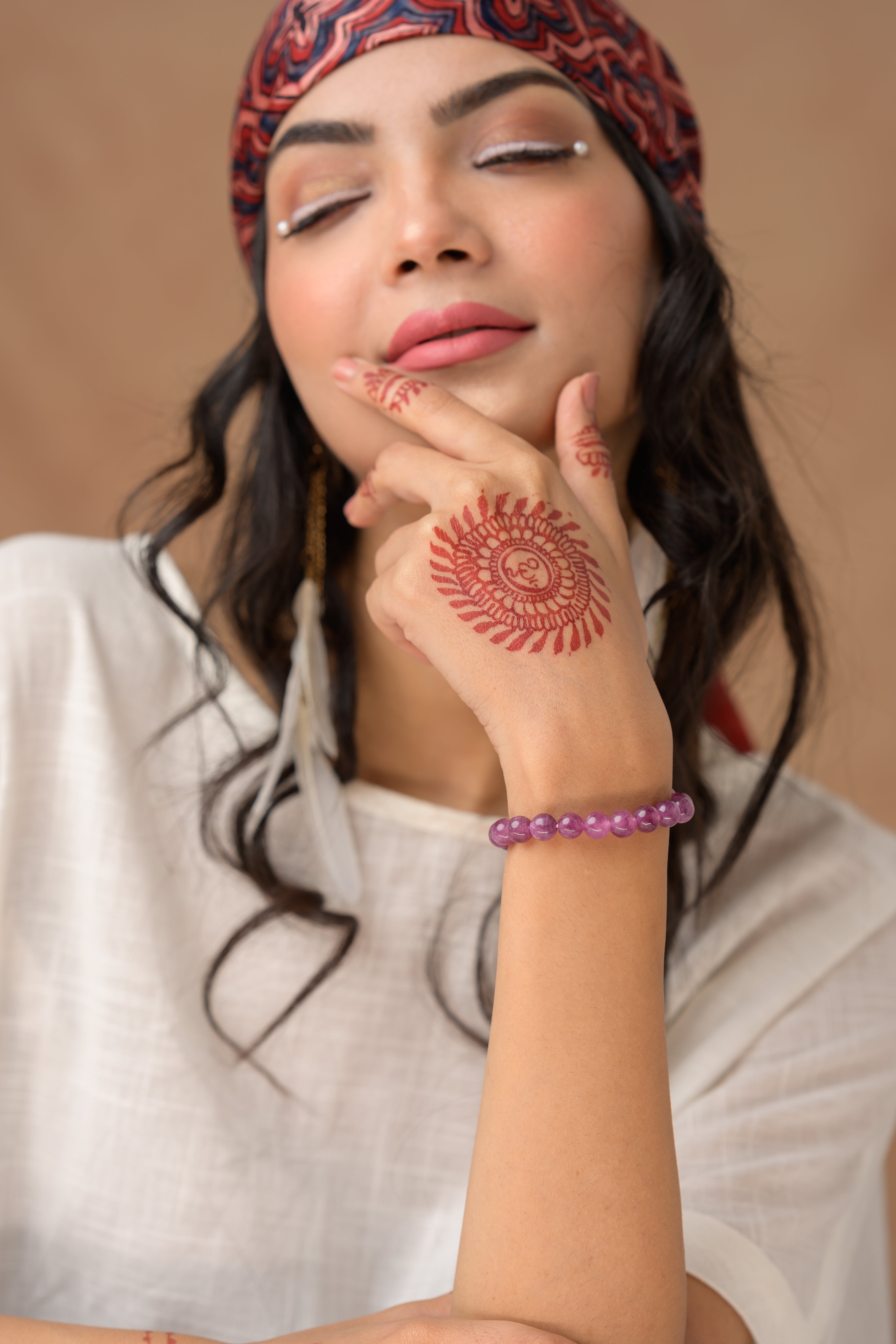 Alexandrite Bead Bracelet