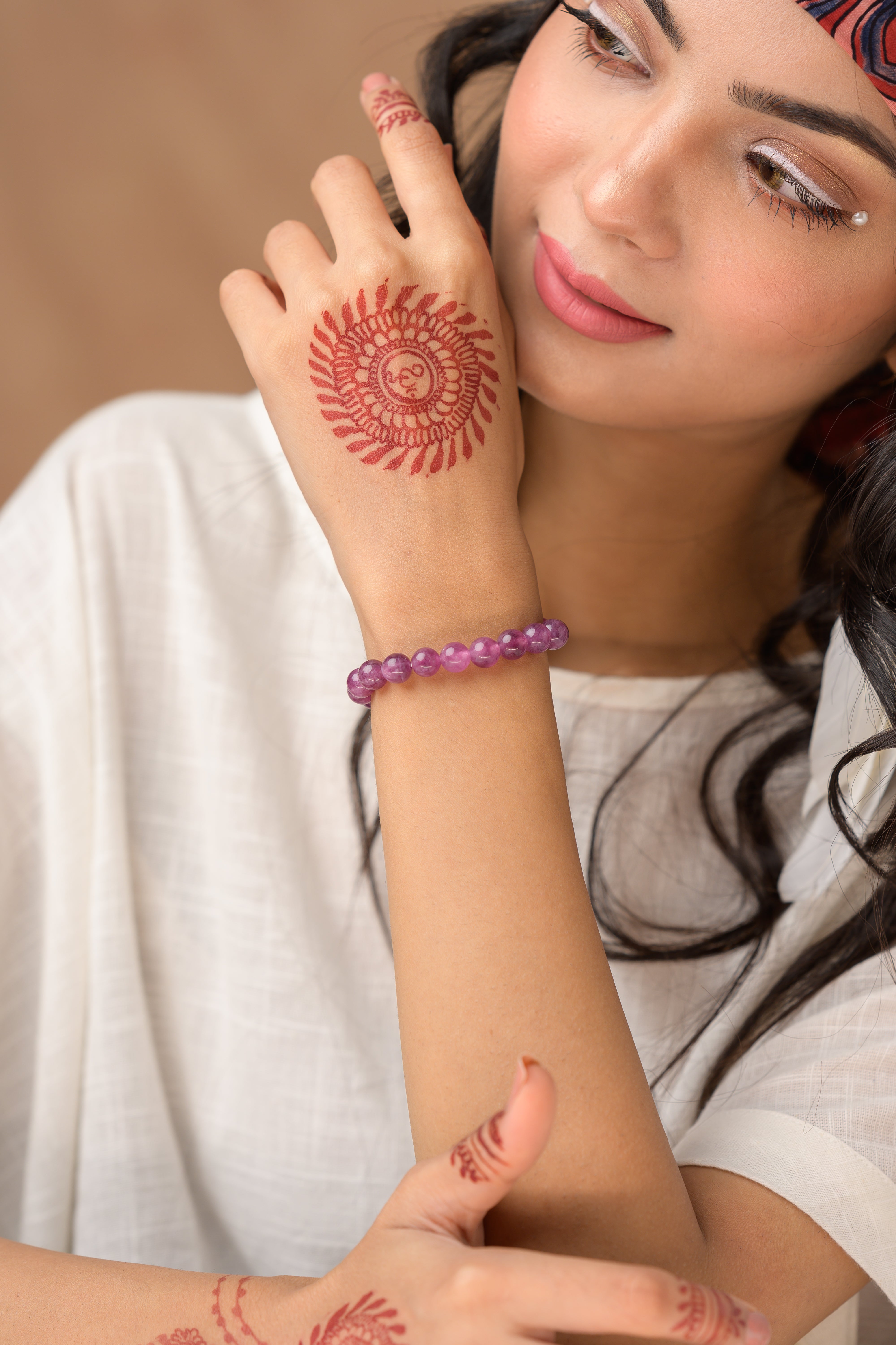 Alexandrite Bead Bracelet