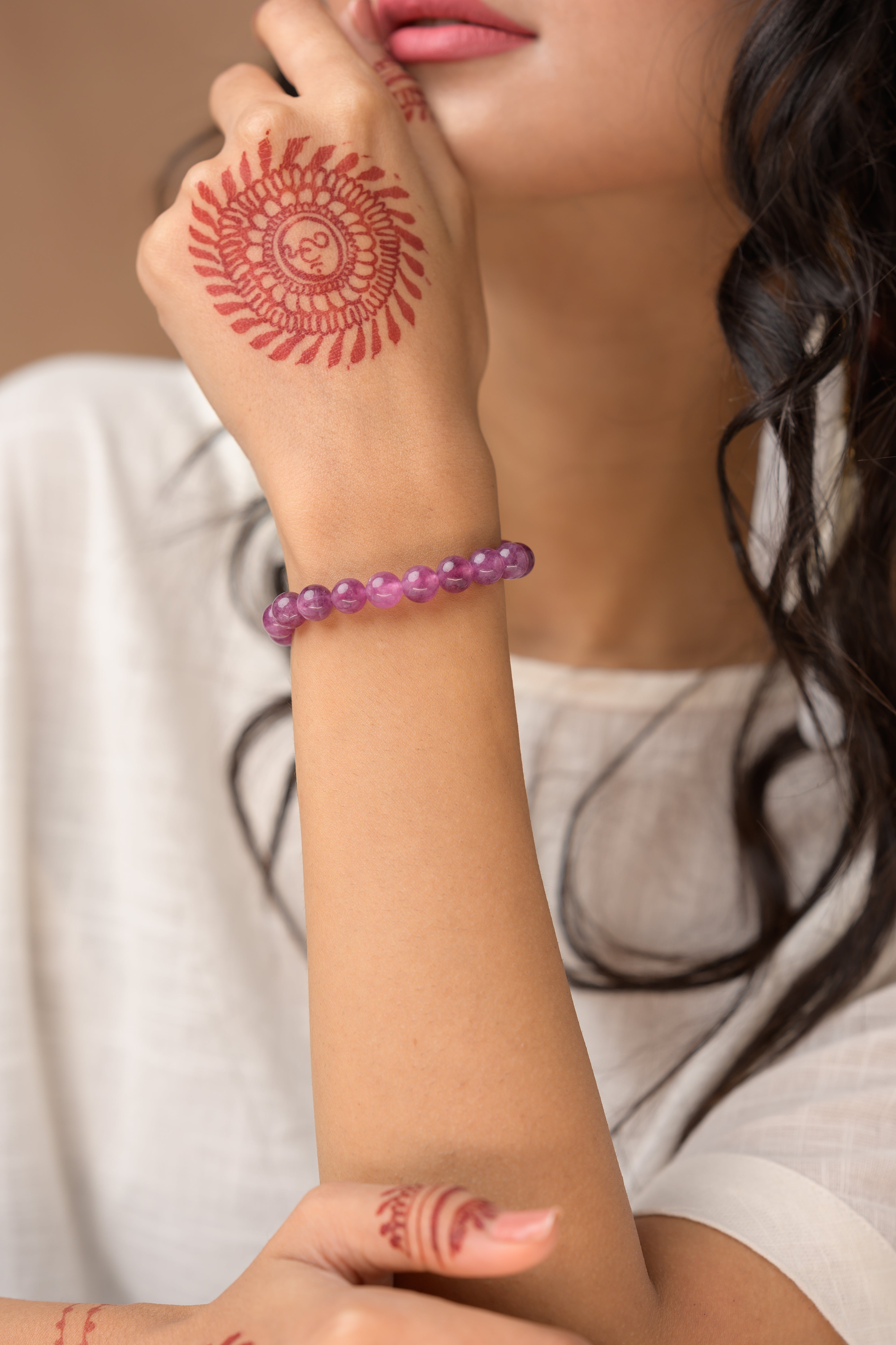 Alexandrite Bead Bracelet