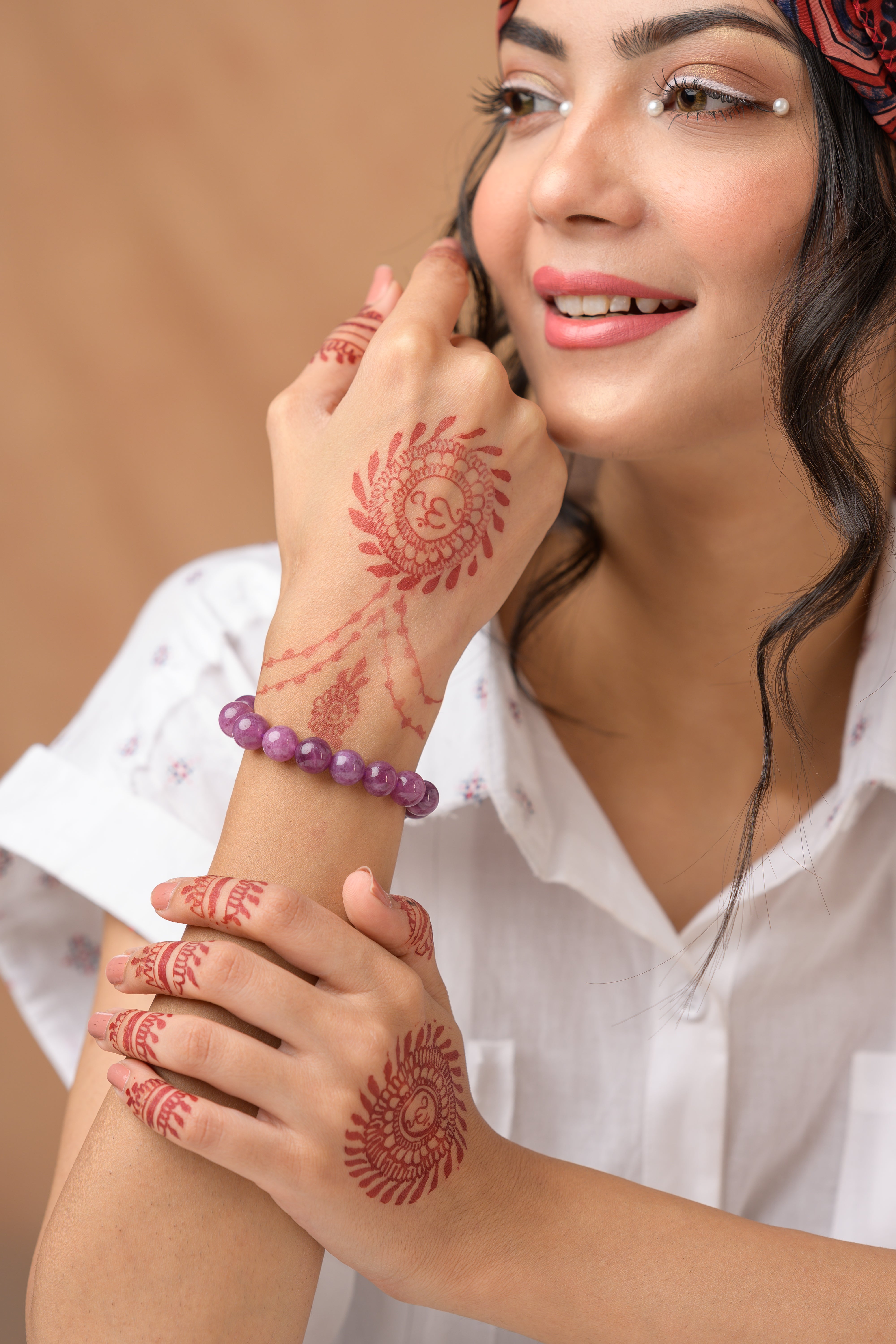 Alexandrite Bead Bracelet