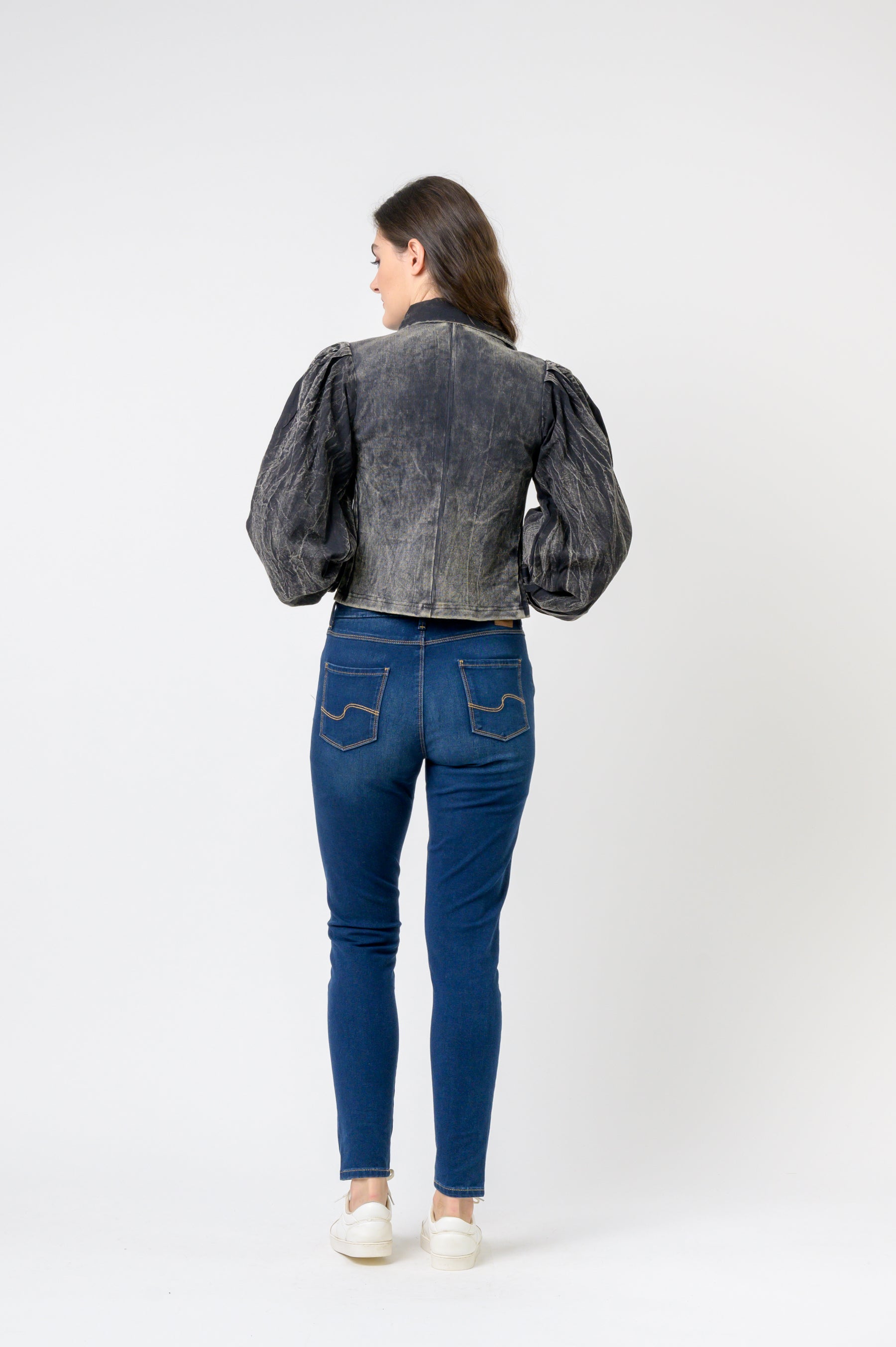 Rhea Puff Style Crop Top