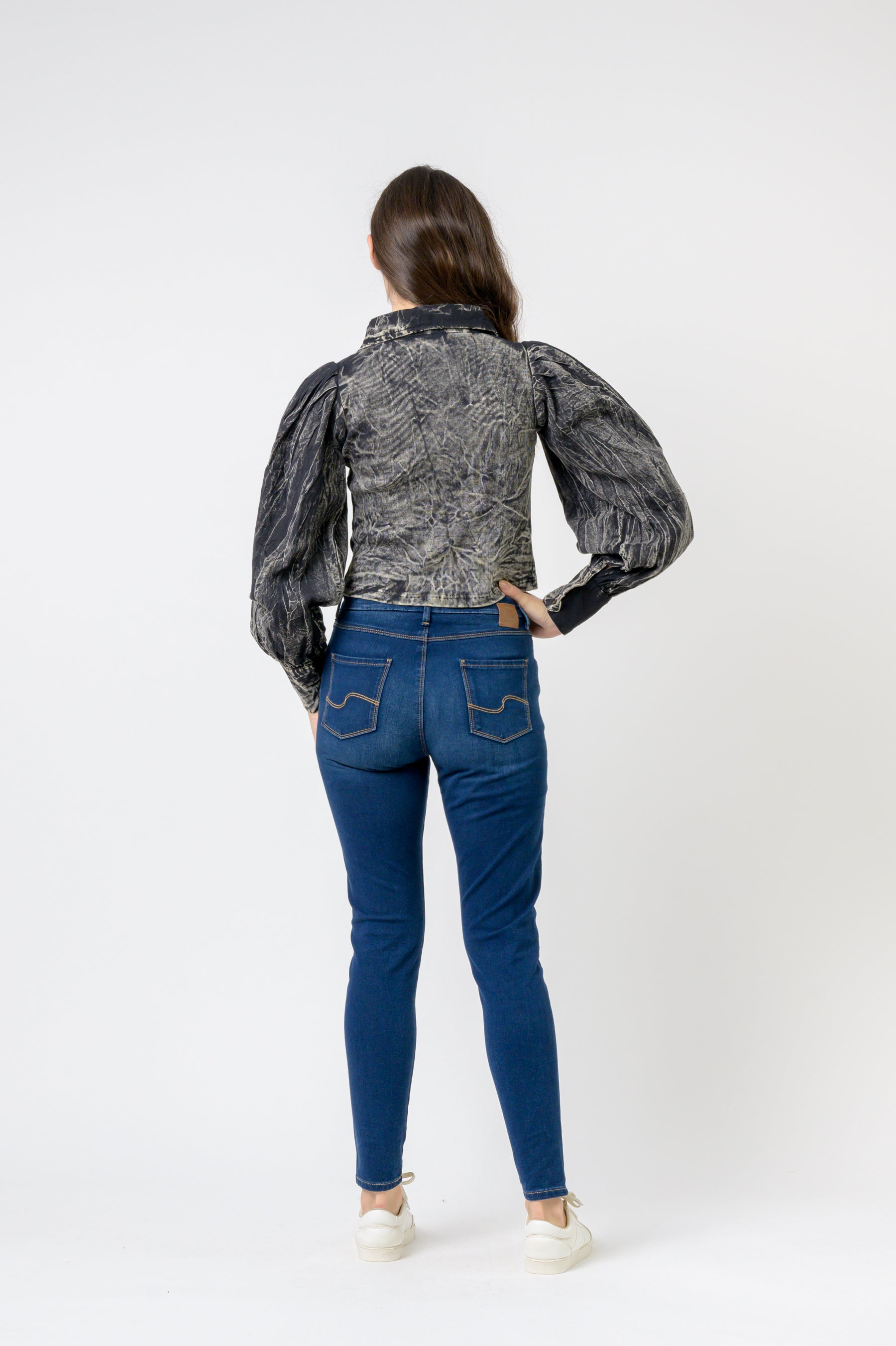 Rhea Puff Style Crop Top