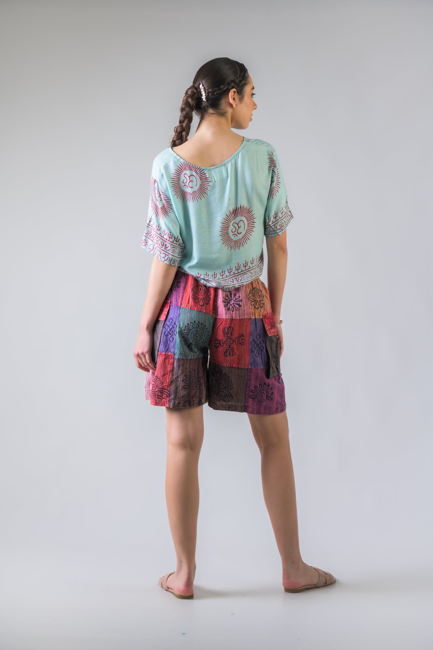 Rhea Om Crop Top Assorted / One Size