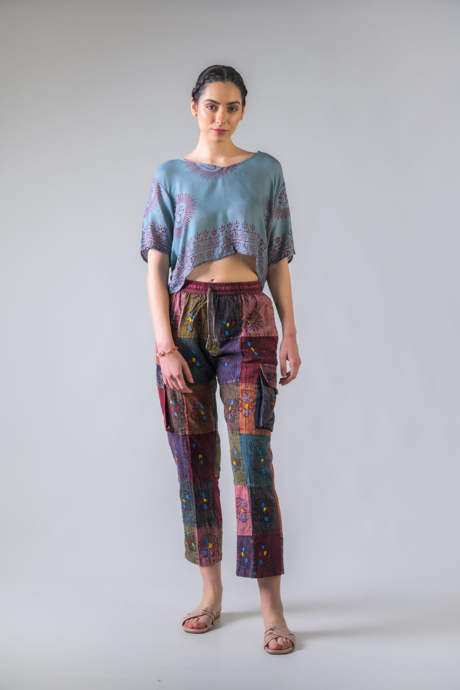 Rhea Om Crop Top Assorted / One Size