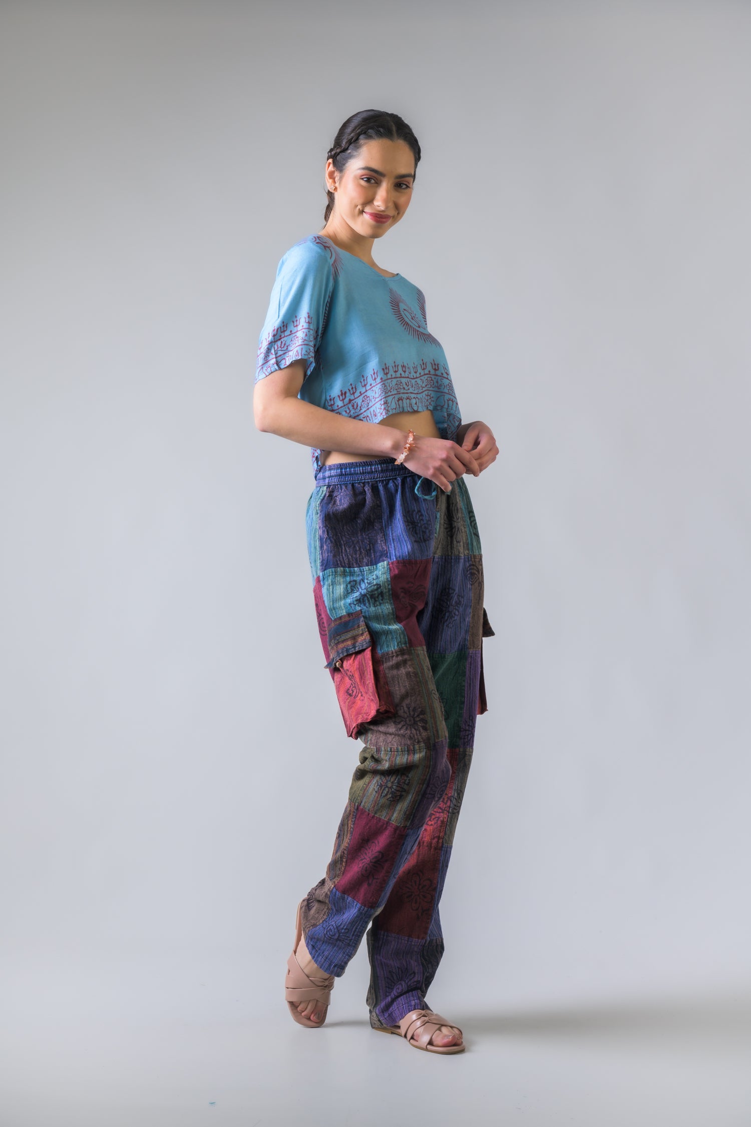 Rhea Om Crop Top Assorted / One Size