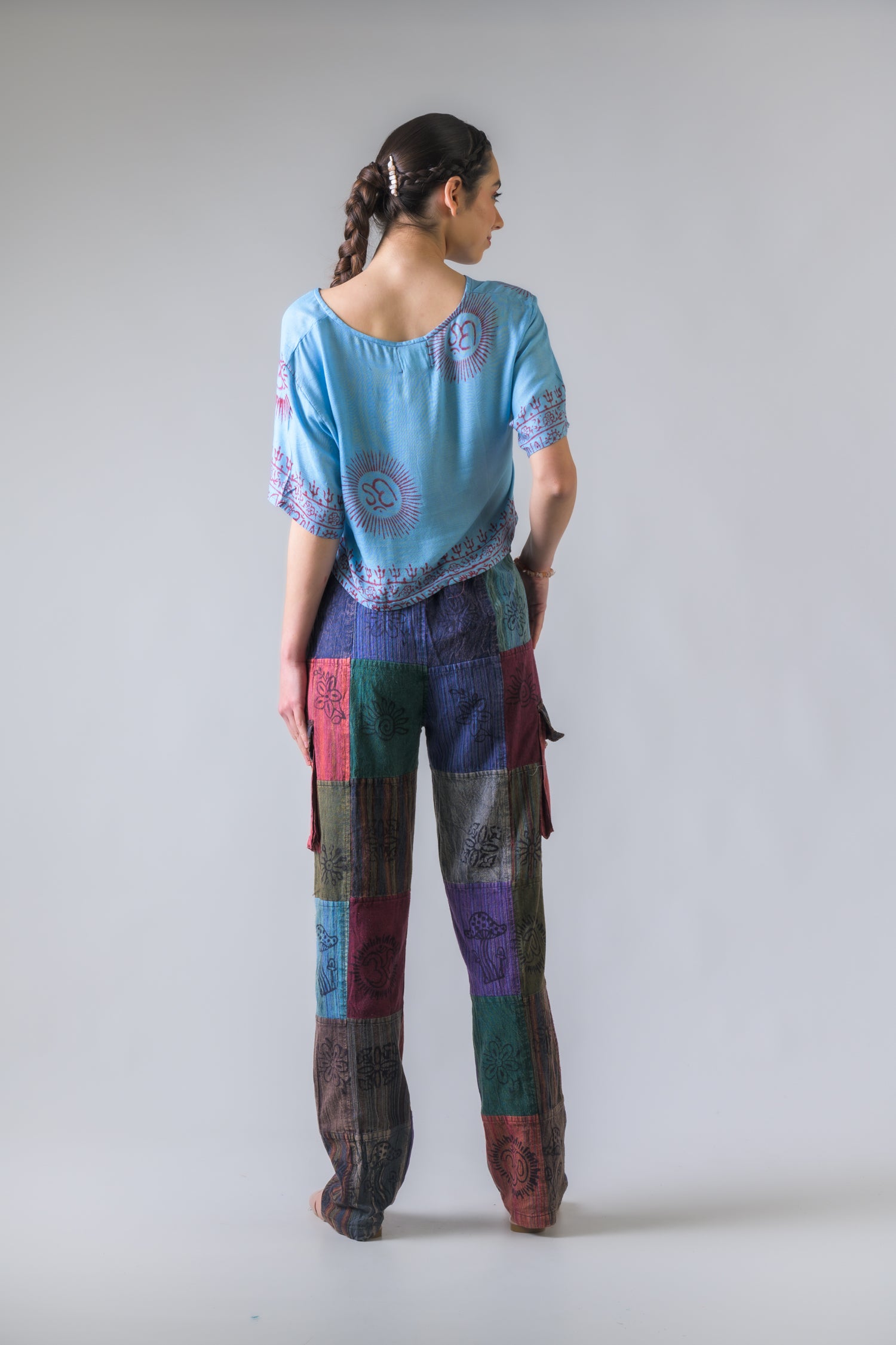 Rhea Om Crop Top Assorted / One Size