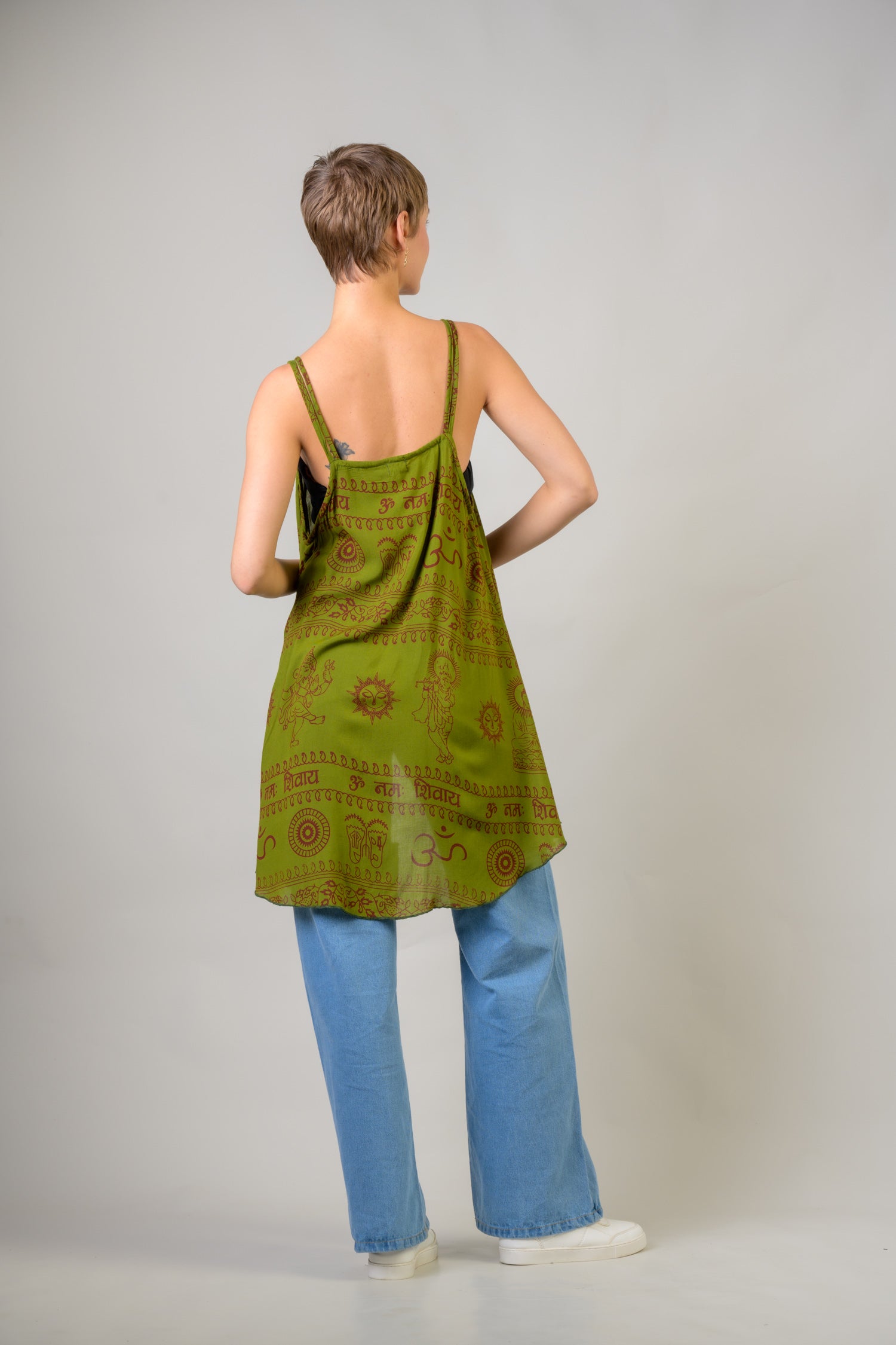 Rhea Om Tank Crop Top Assorted / One Size