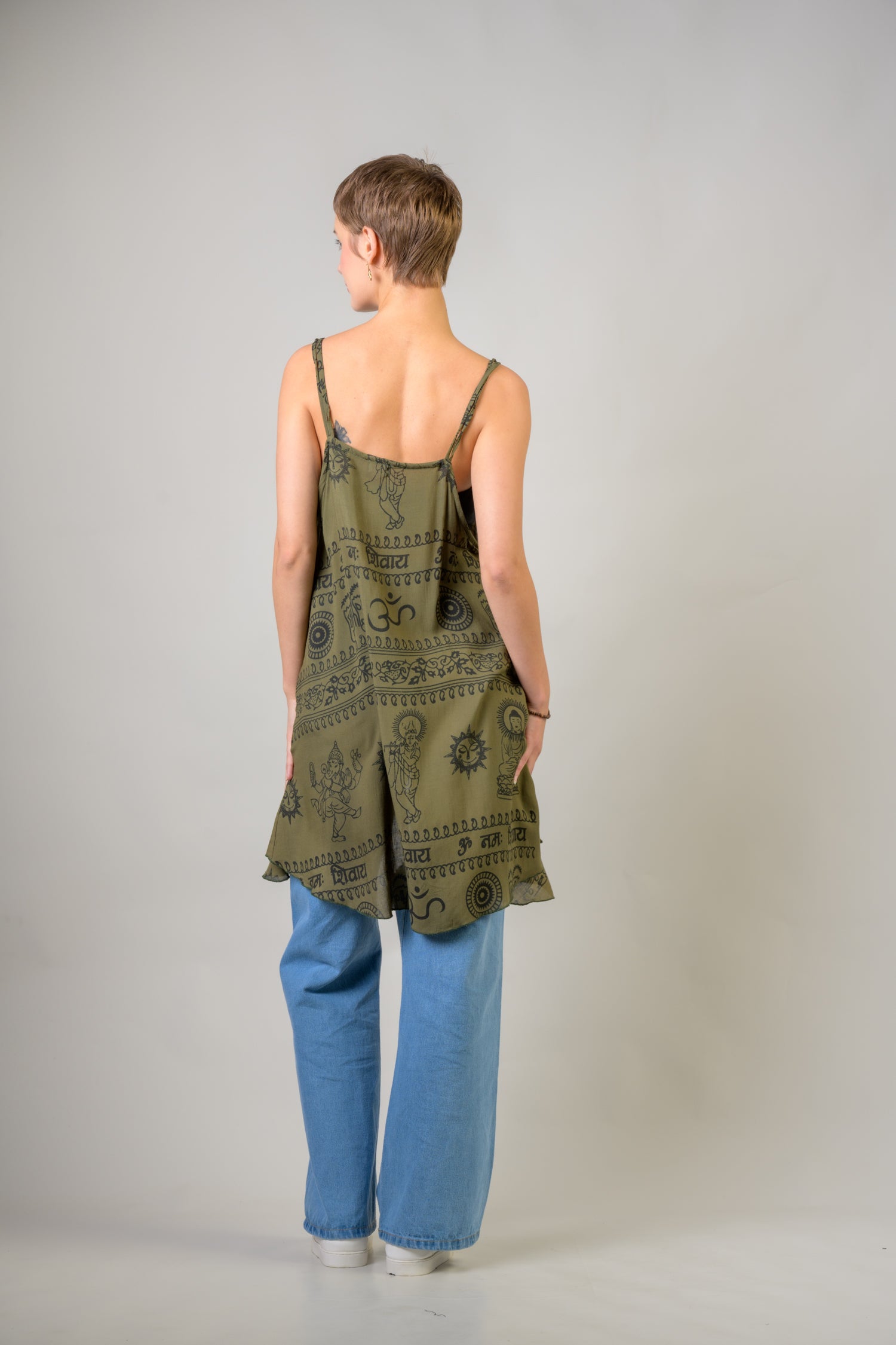 Rhea Om Tank Crop Top Assorted / One Size