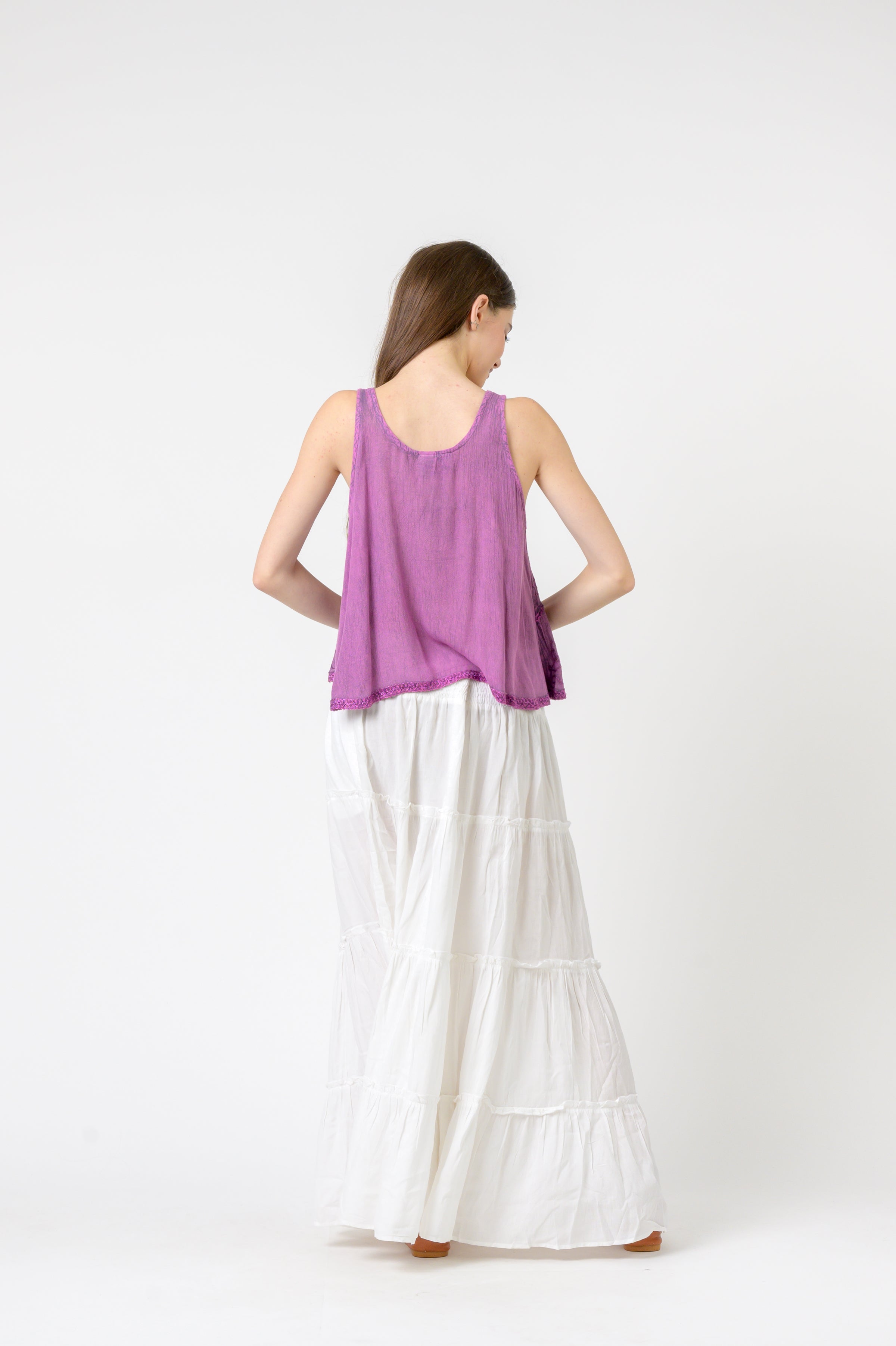 Rhea Petticoat Crop Top