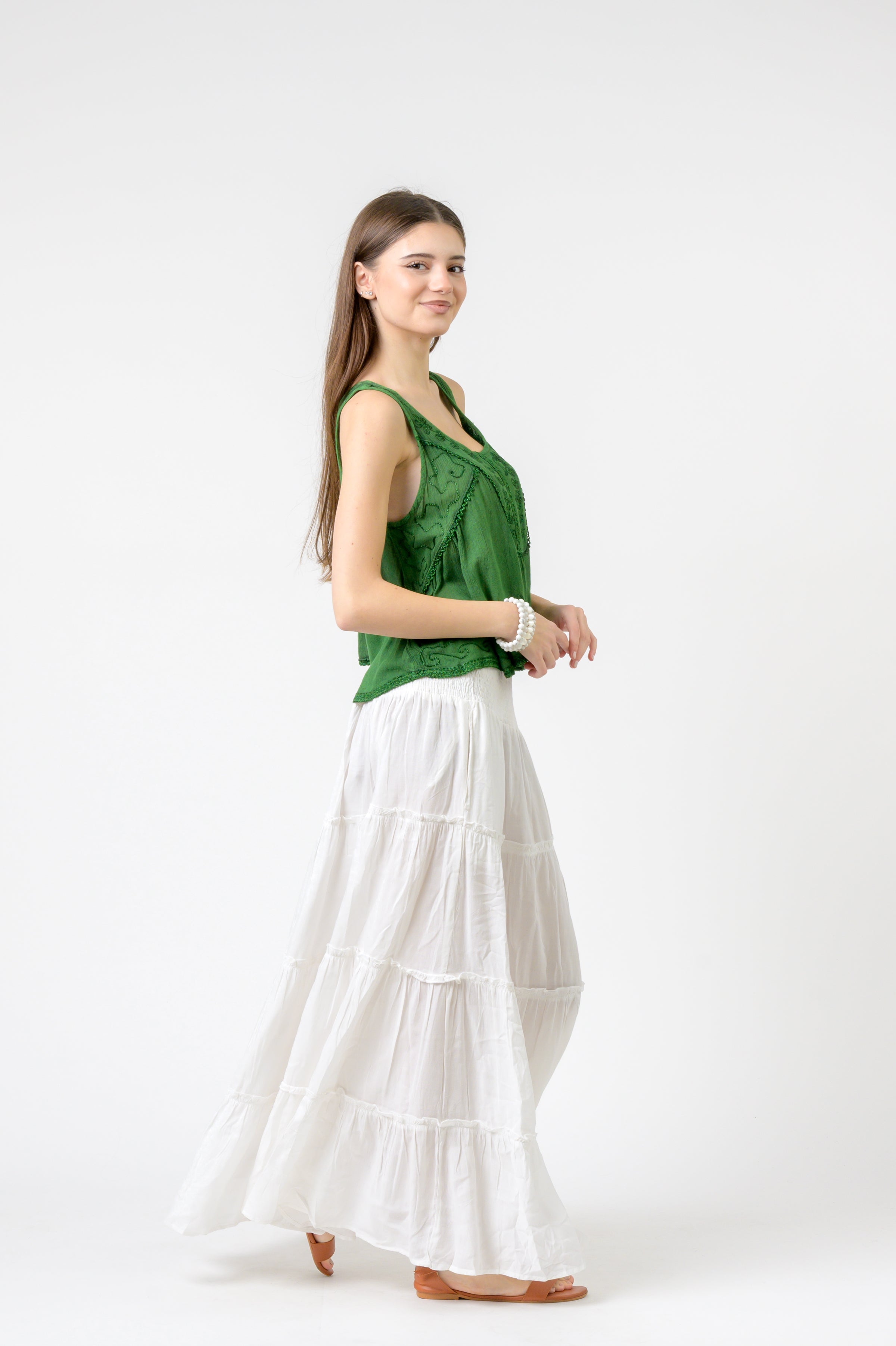 Rhea Petticoat Crop Top