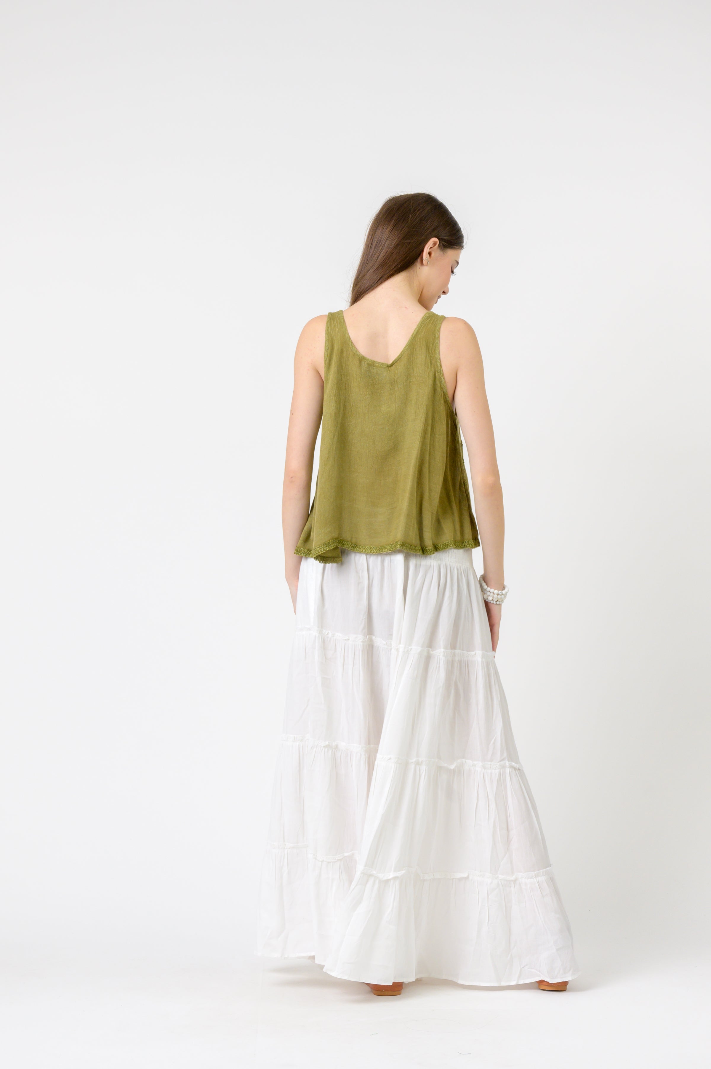 Rhea Petticoat Crop Top