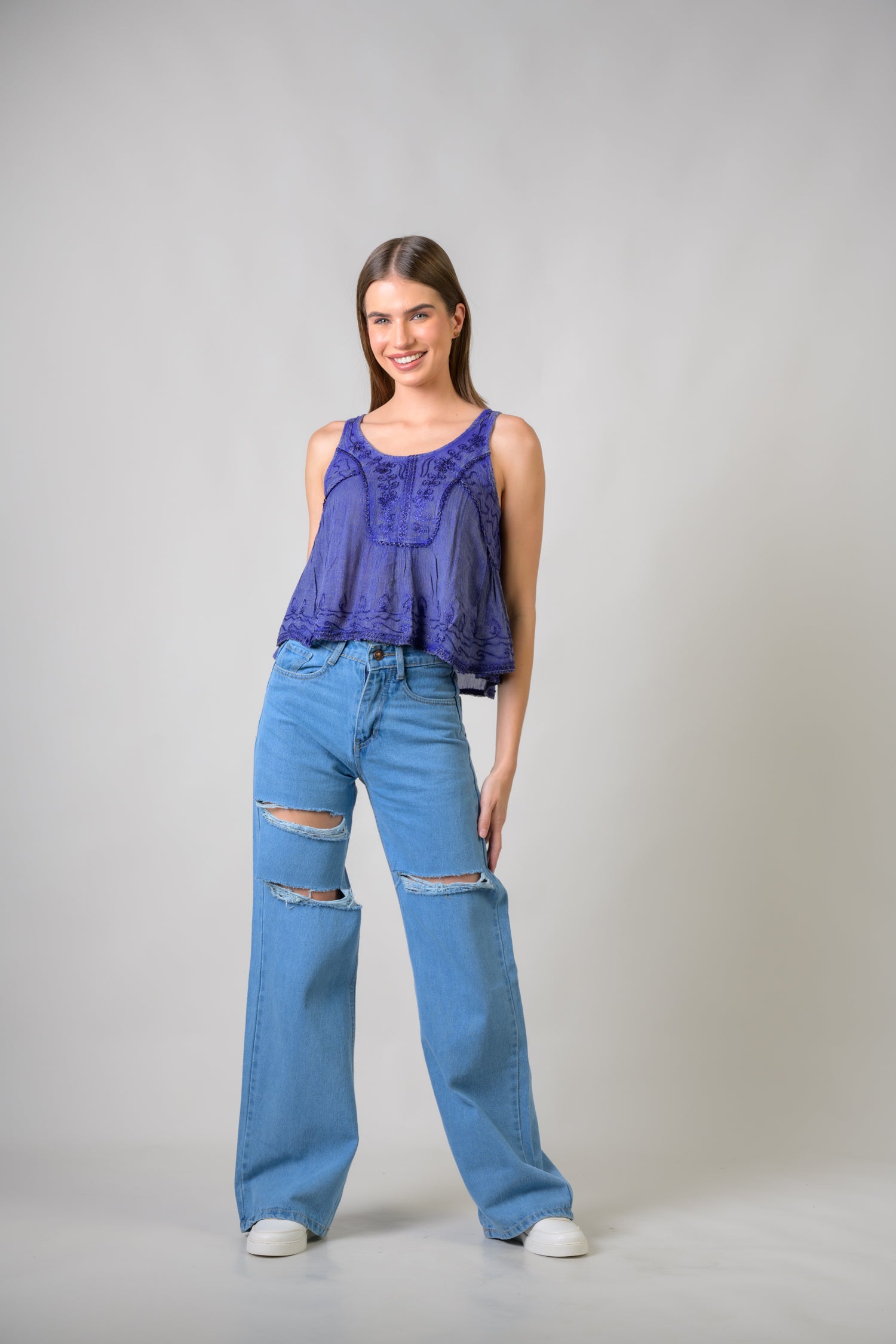 Rhea Petticoat Crop Top