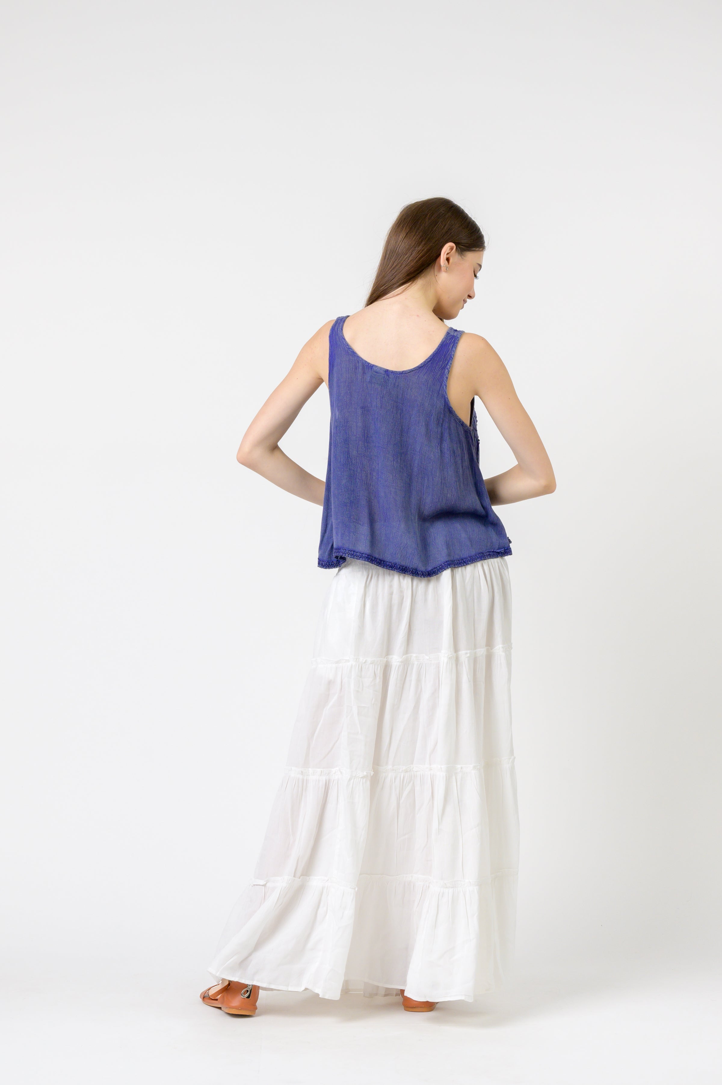 Rhea Petticoat Crop Top