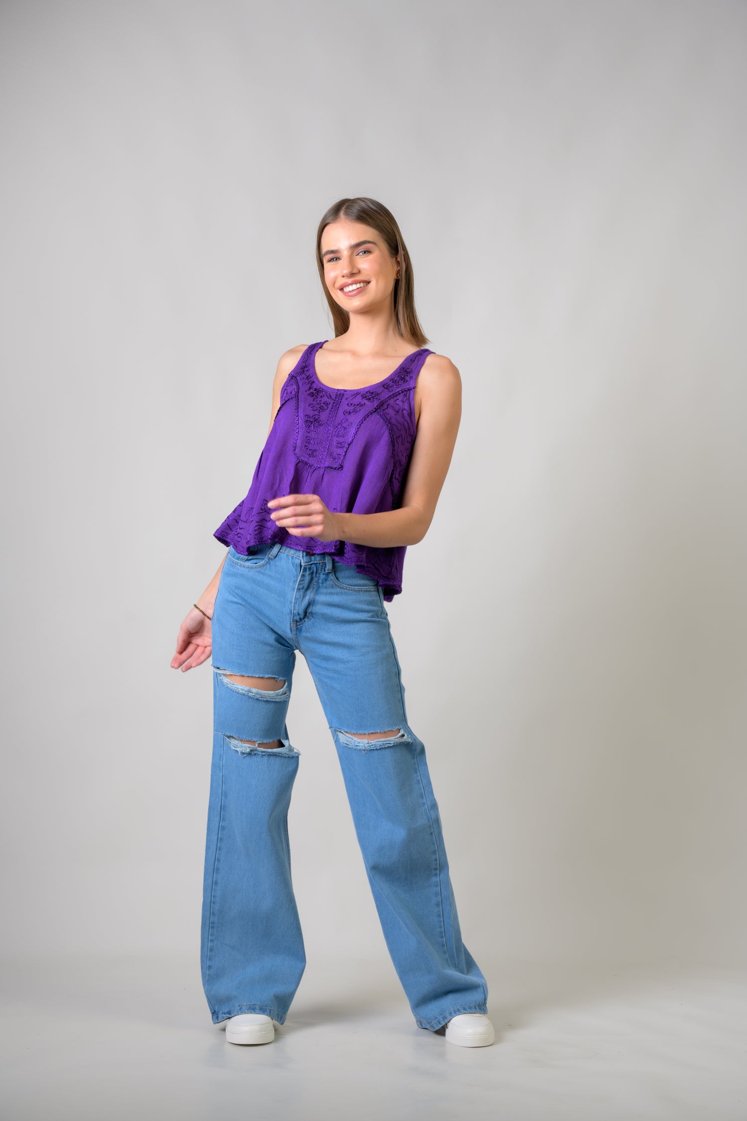 Rhea Petticoat Crop Top