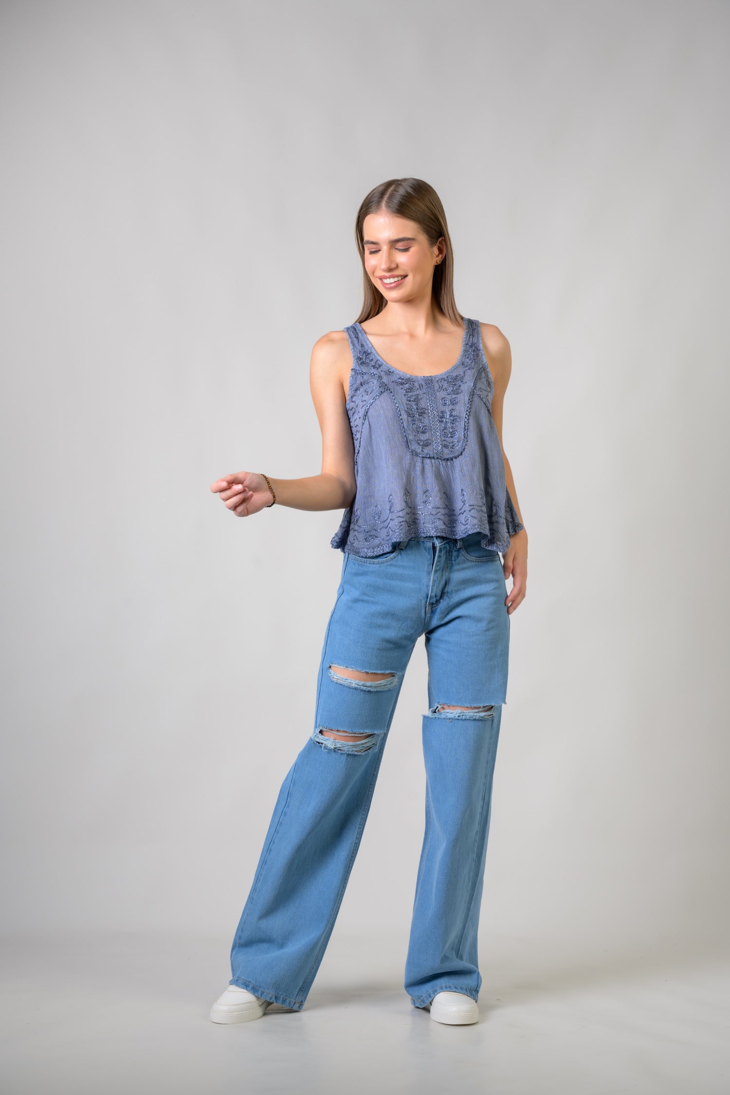 Rhea Petticoat Crop Top