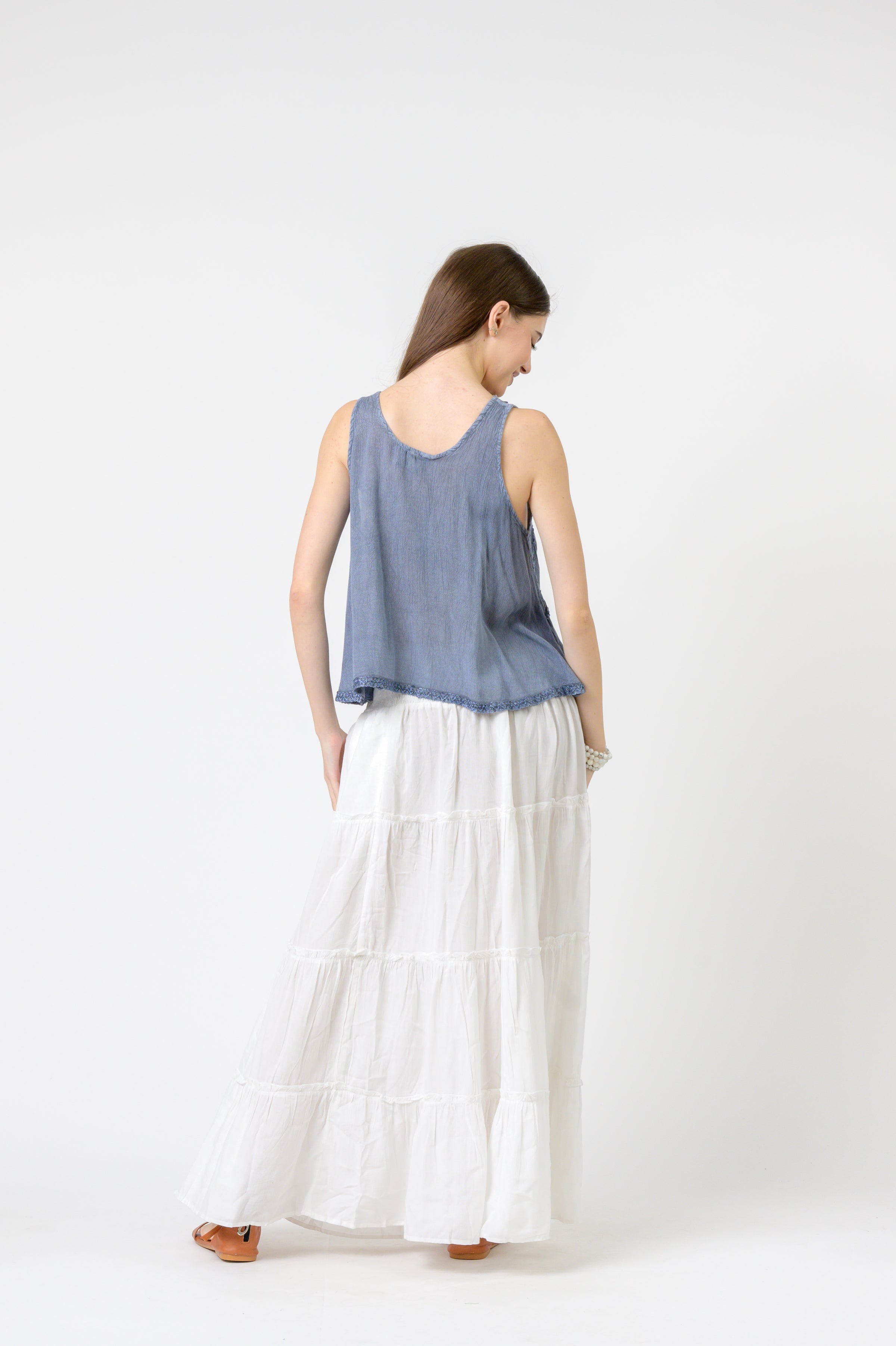 Rhea Petticoat Crop Top