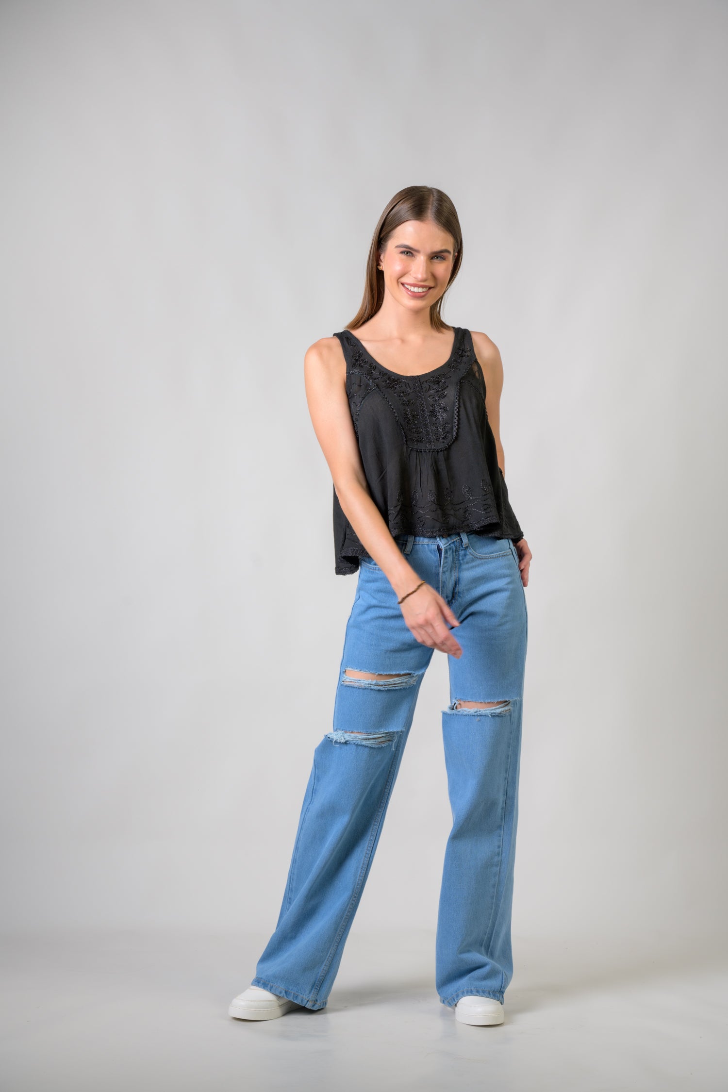 Rhea Petticoat Crop Top