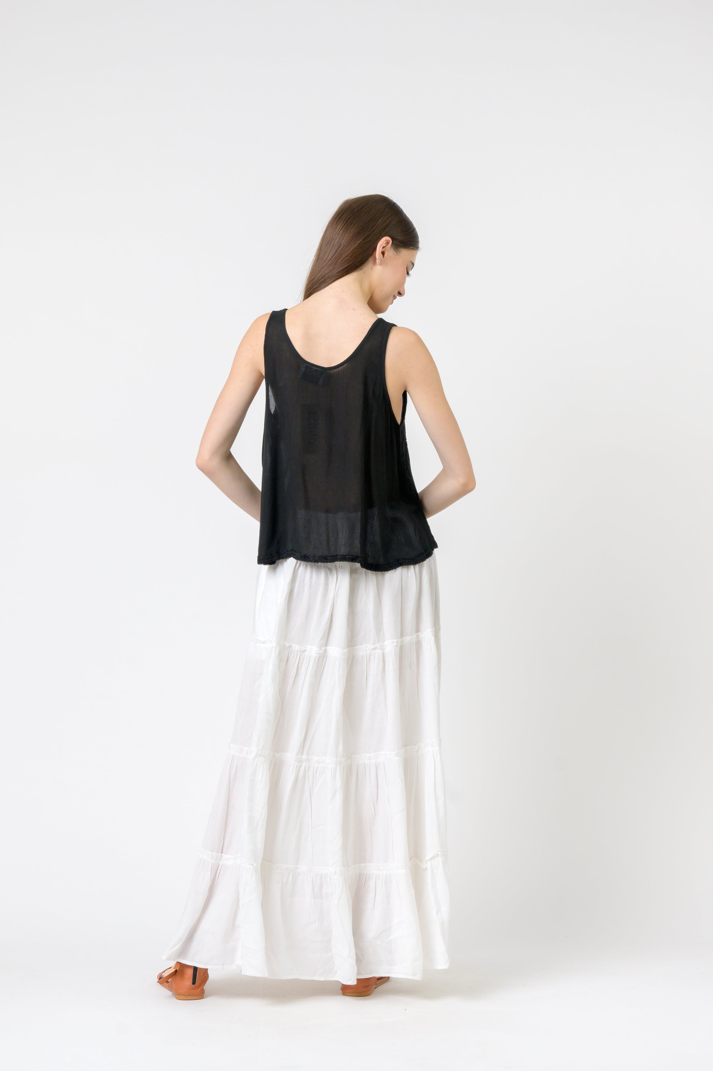 Rhea Petticoat Crop Top