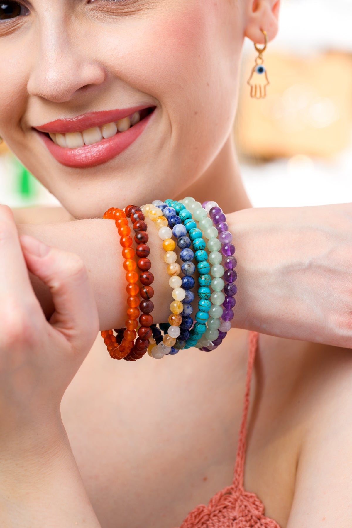 Chakra Stacking Bracelets