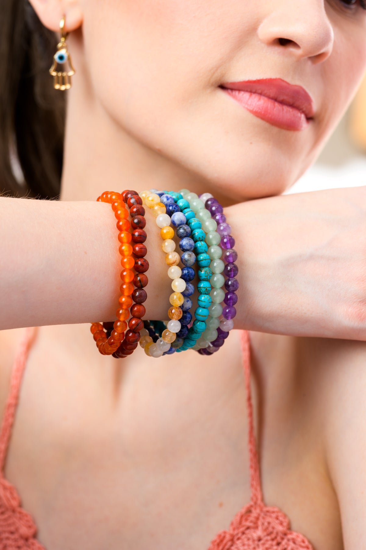 Chakra Stacking Bracelets