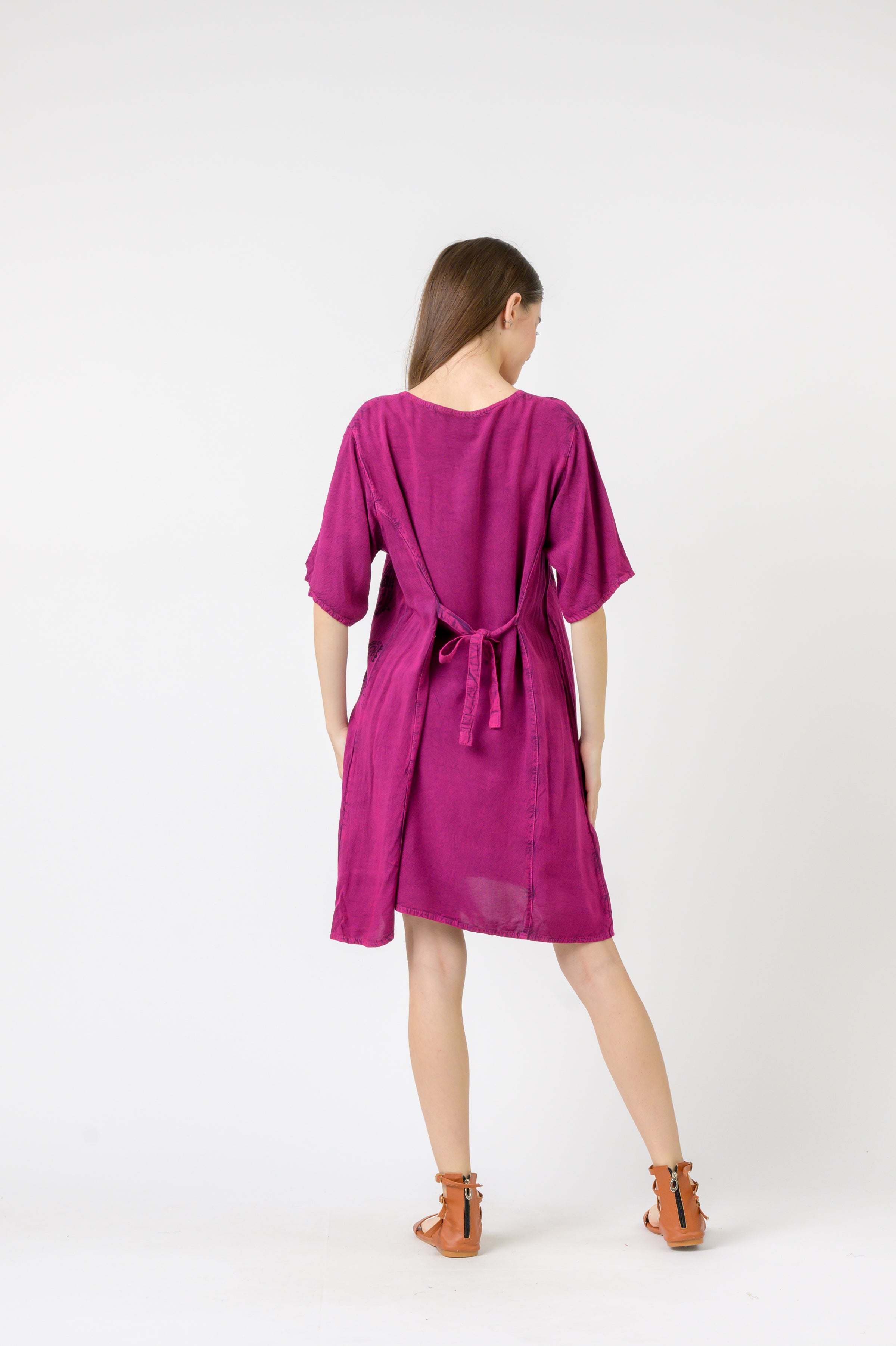 Rhea Short Sleeve Flowy Top