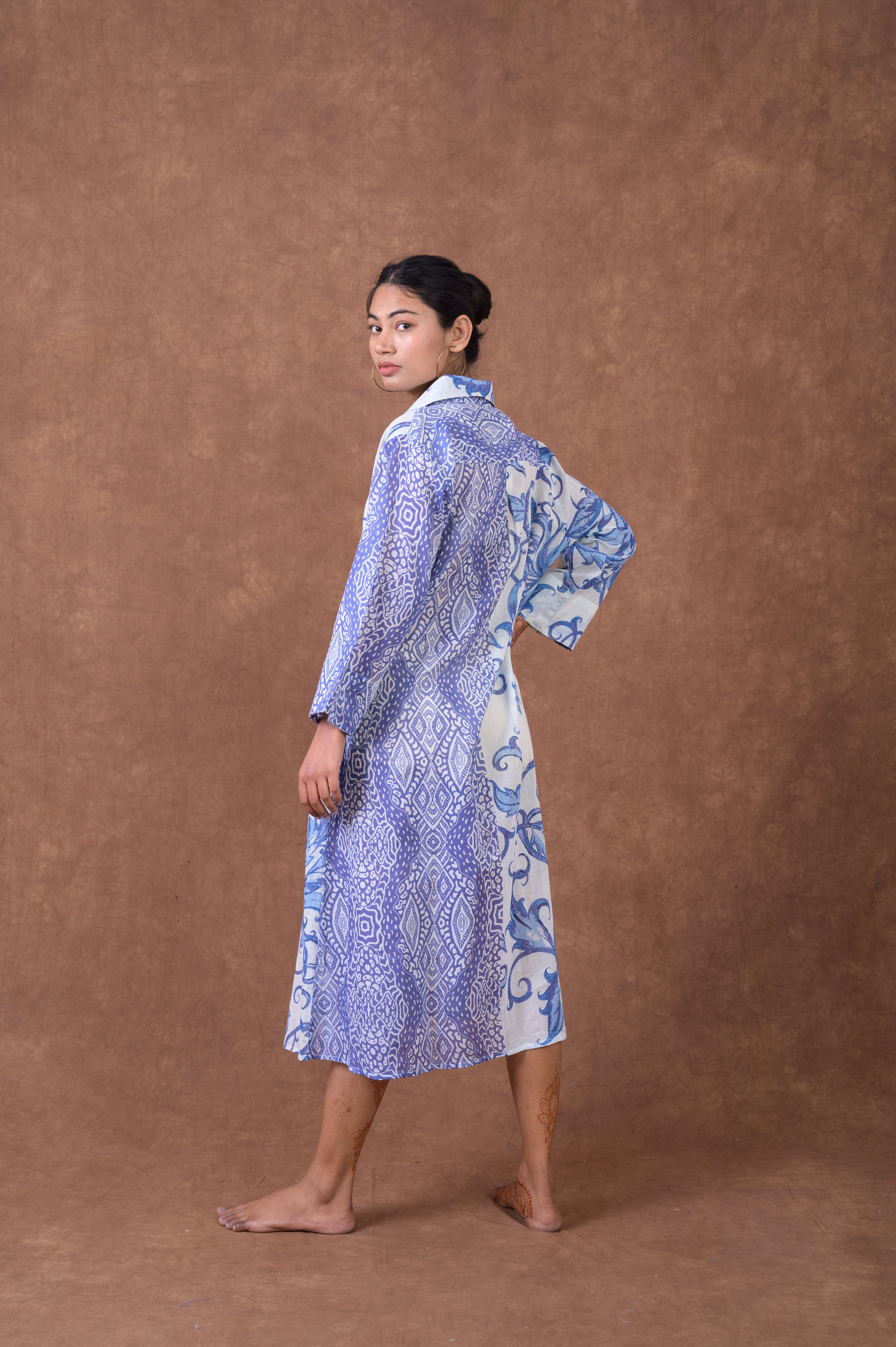 Rhea Pattern Print Tunic