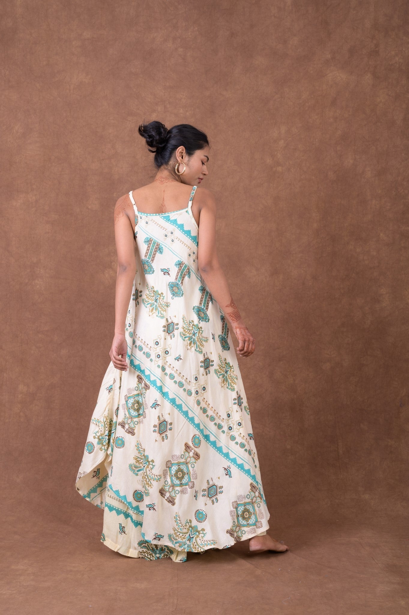 Rhea String Umbrella Dress White / One Size