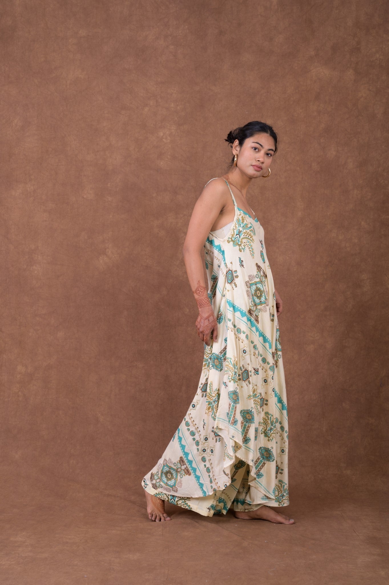 Rhea String Umbrella Dress White / One Size