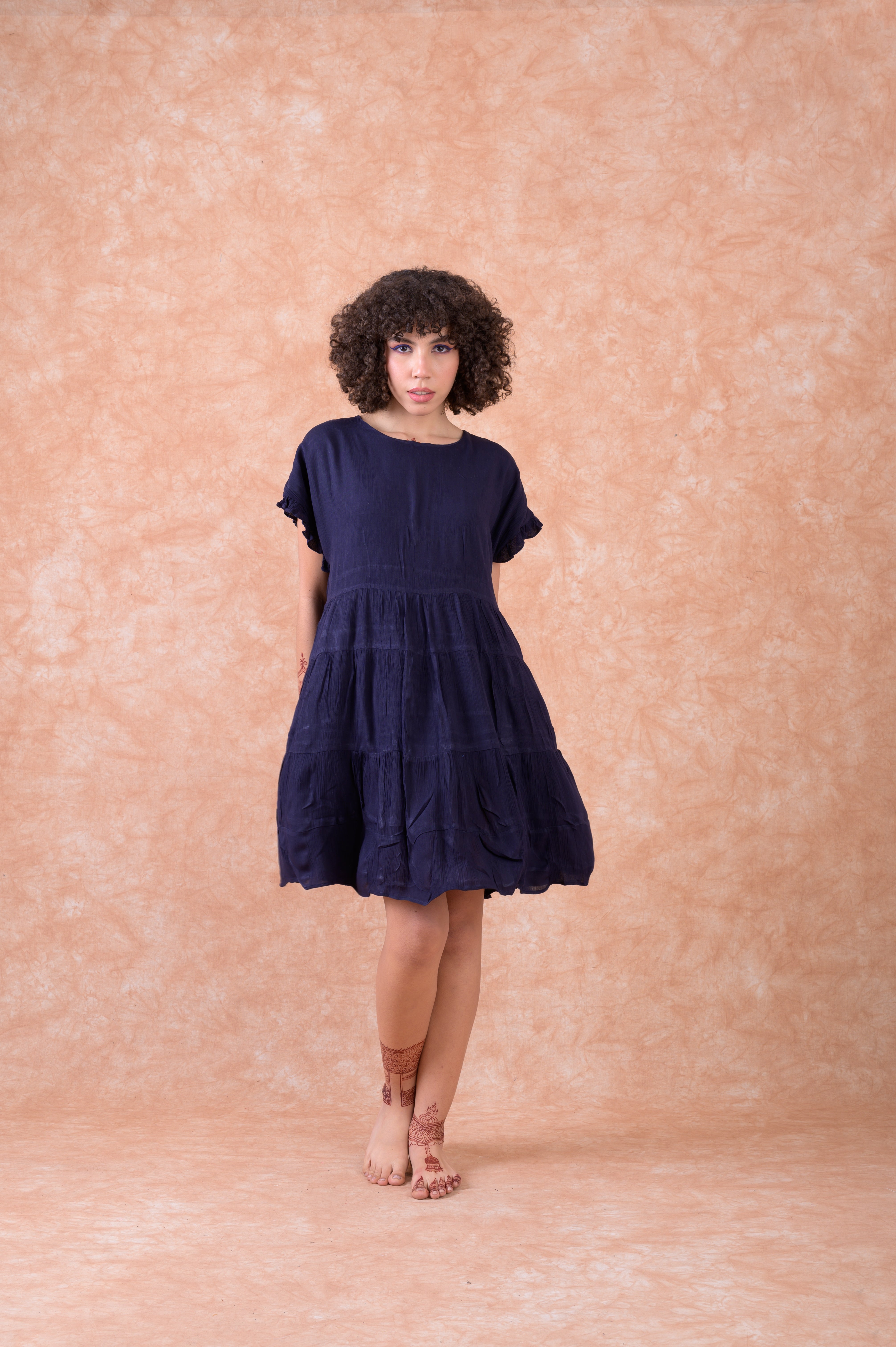 Rhea Turin Dress Blue / Small/Medium
