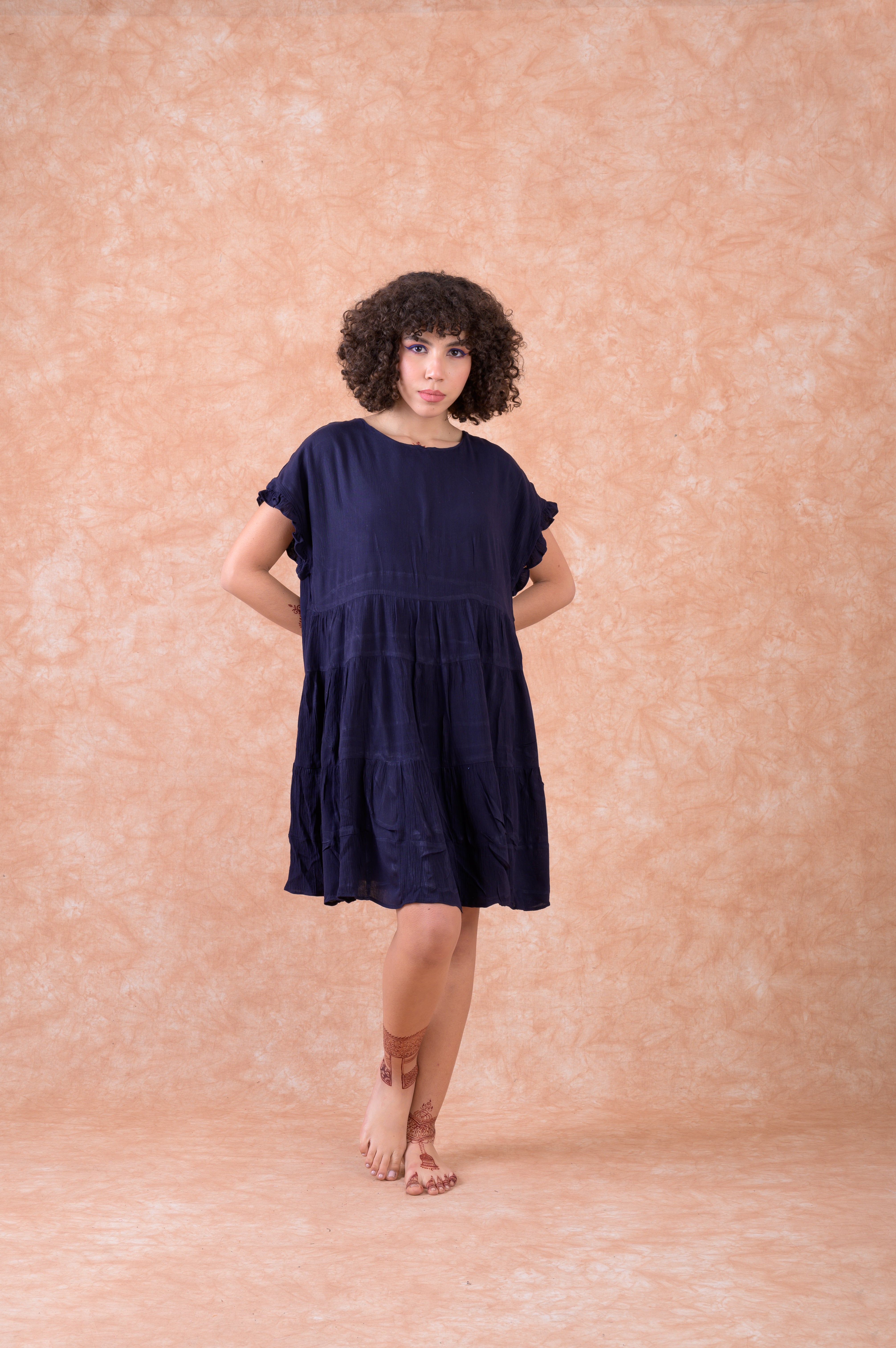 Rhea Turin Dress Blue / Small/Medium