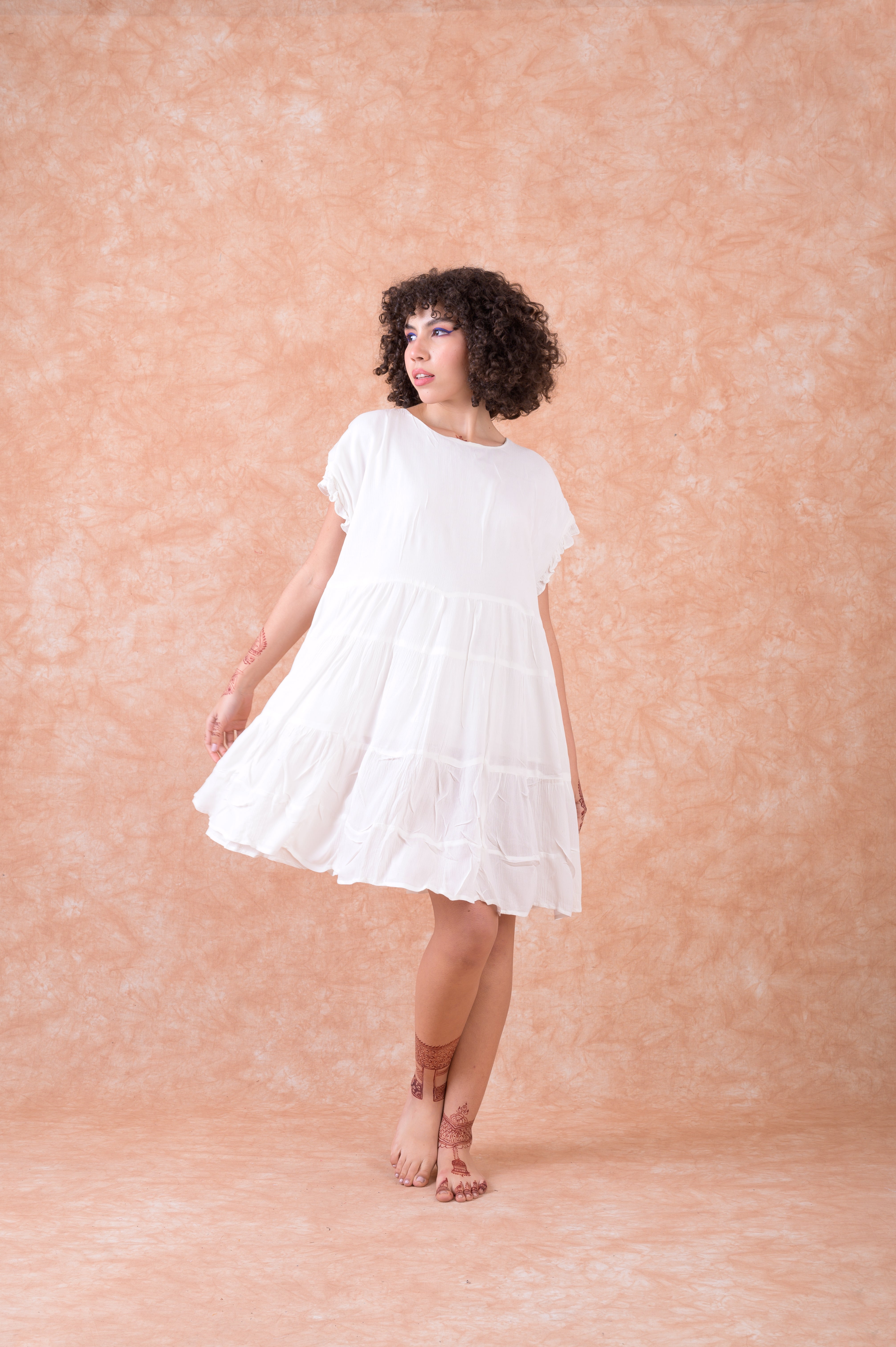 Rhea Turin Dress Natural / Small/Medium