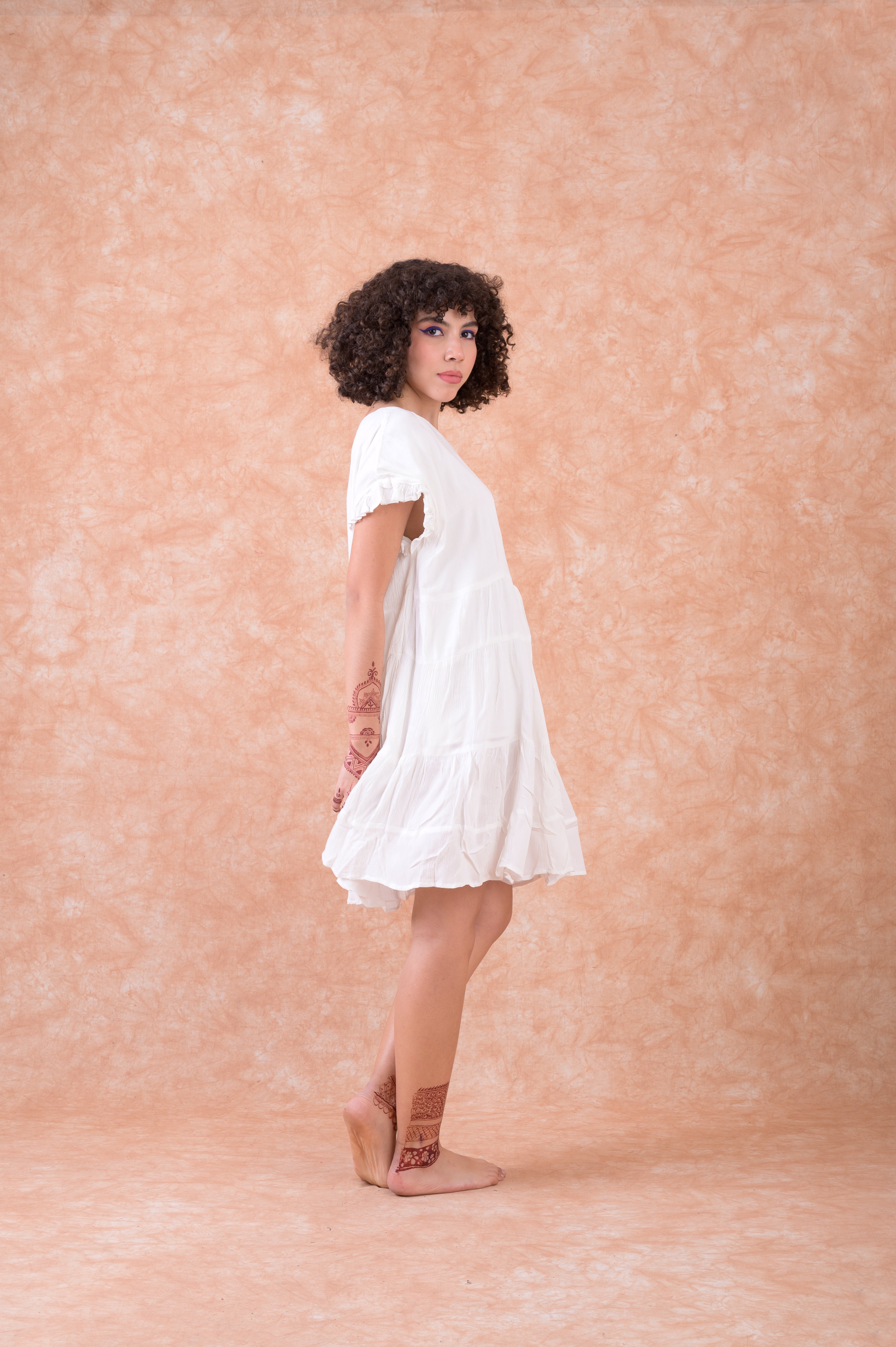 Rhea Turin Dress Natural / Large/Xlarge