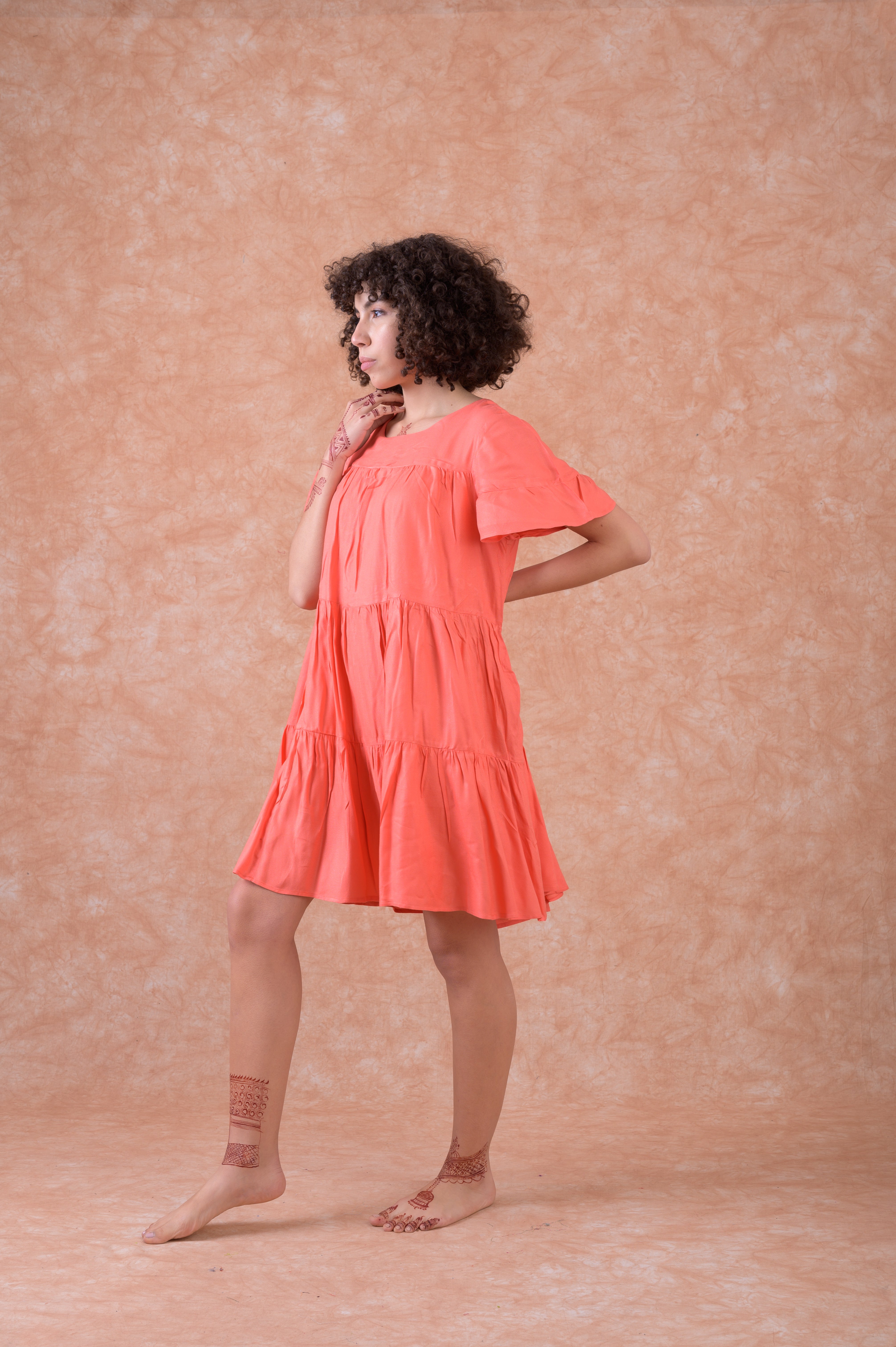 Rhea Turin Dress Red / Small/Medium