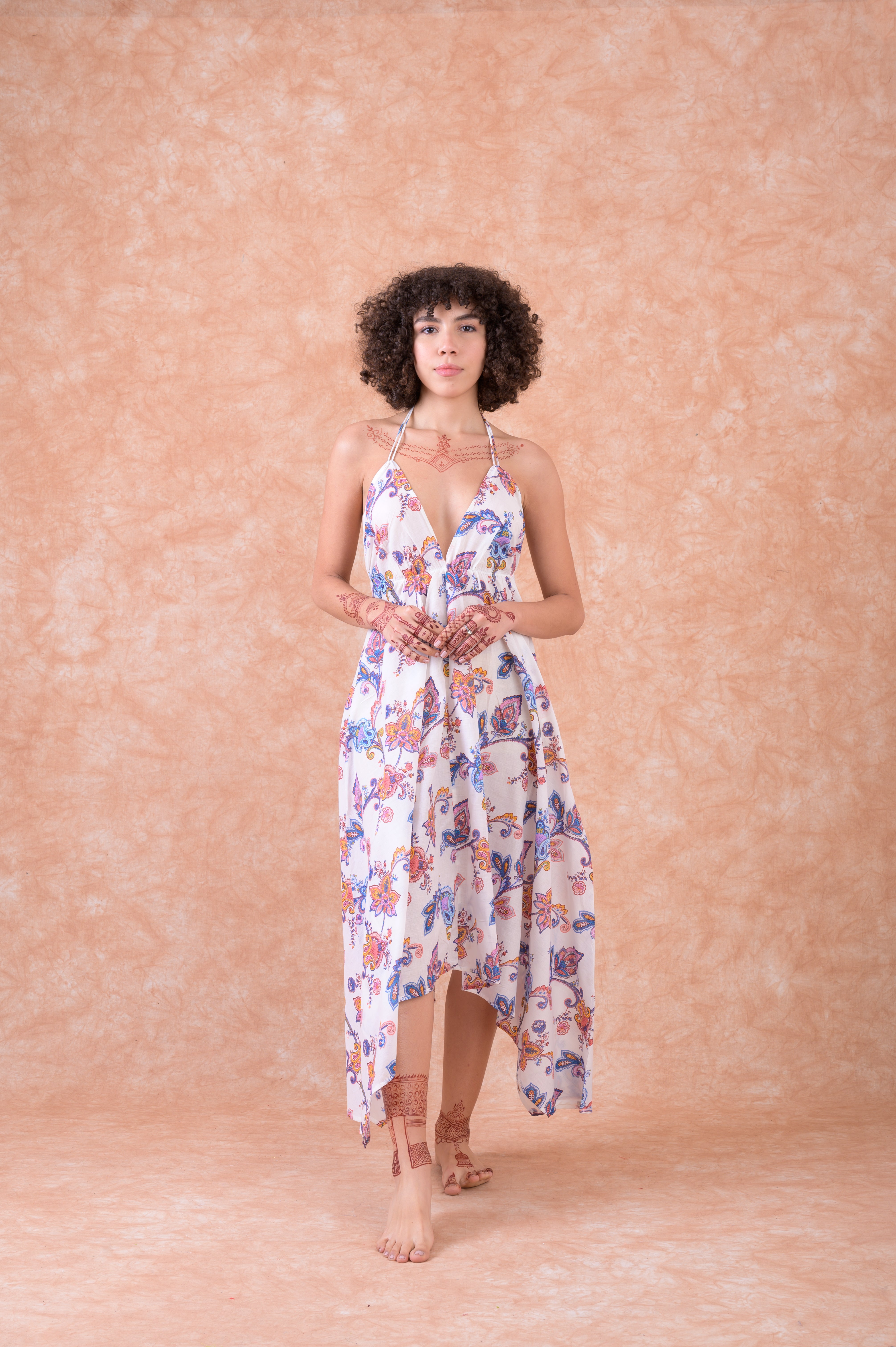 Rhea Festival Dress Purpel / S/M