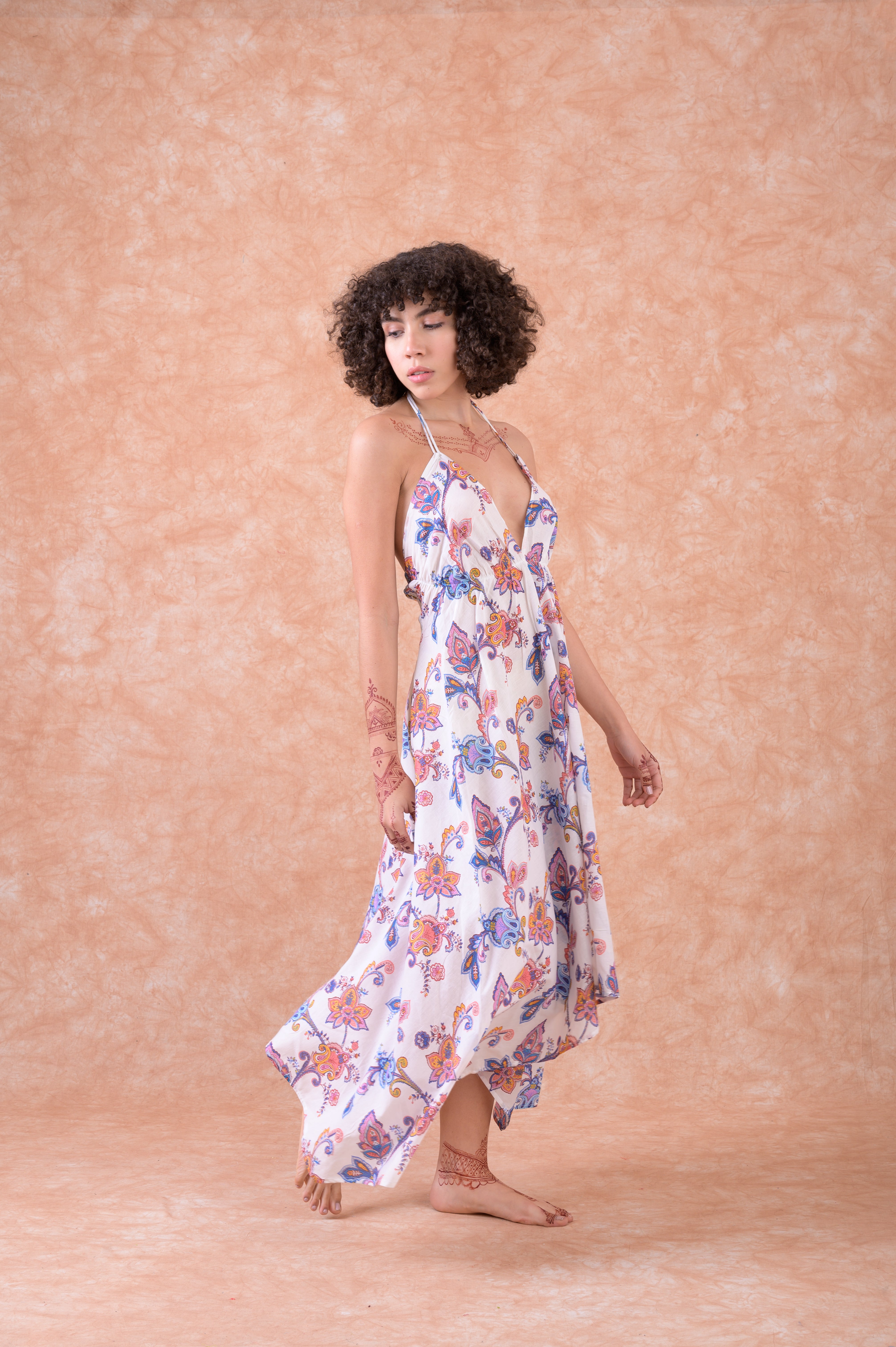 Rhea Festival Dress Purpel / S/M