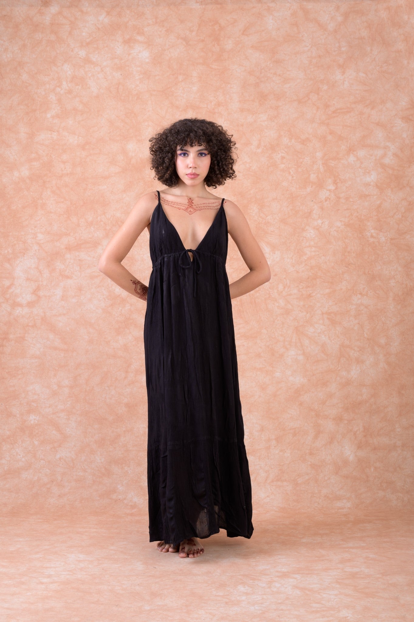 Rhea Princess Dress Black / S/M