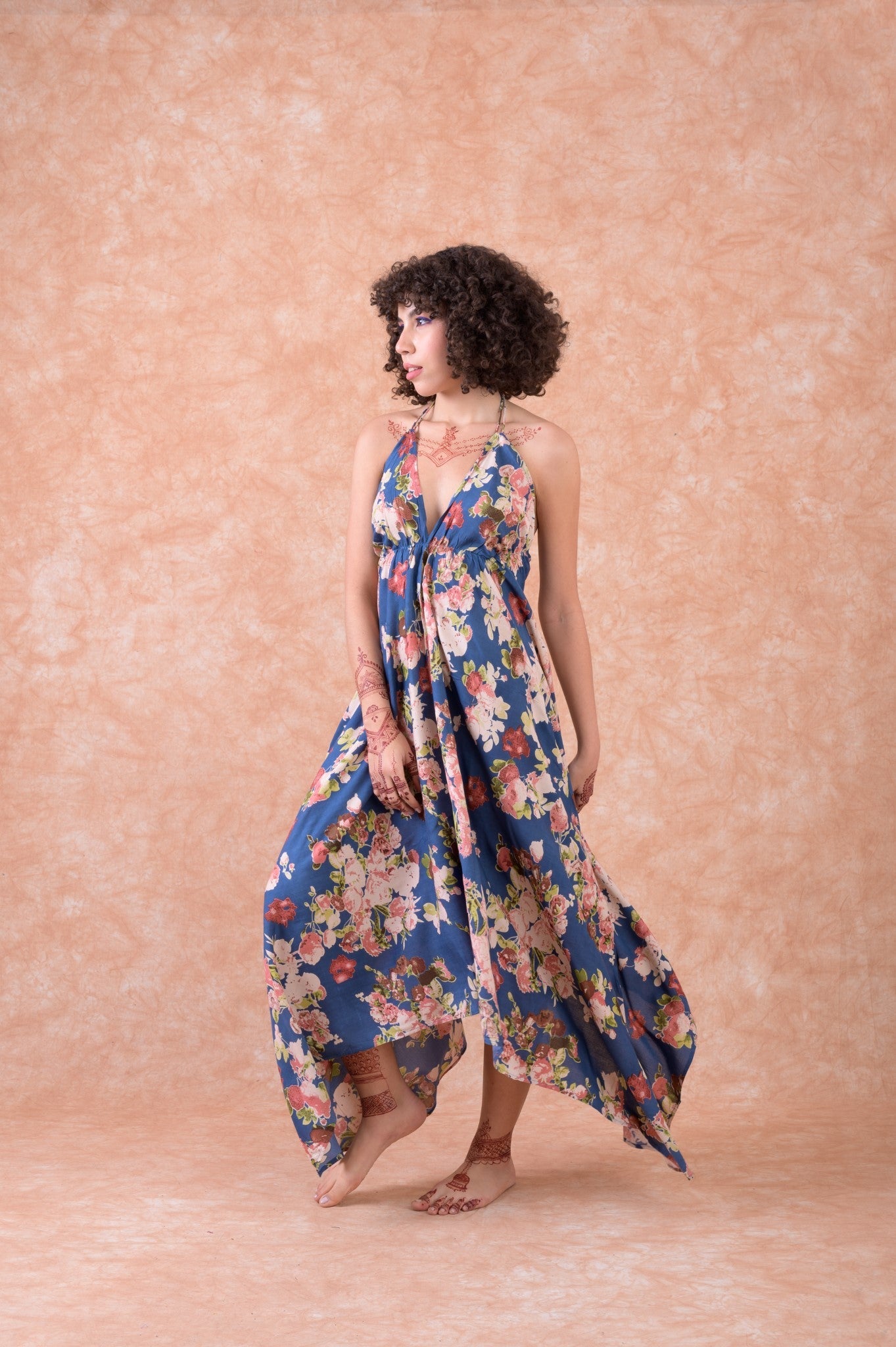 Rhea Festival Dress Purpel / S/M