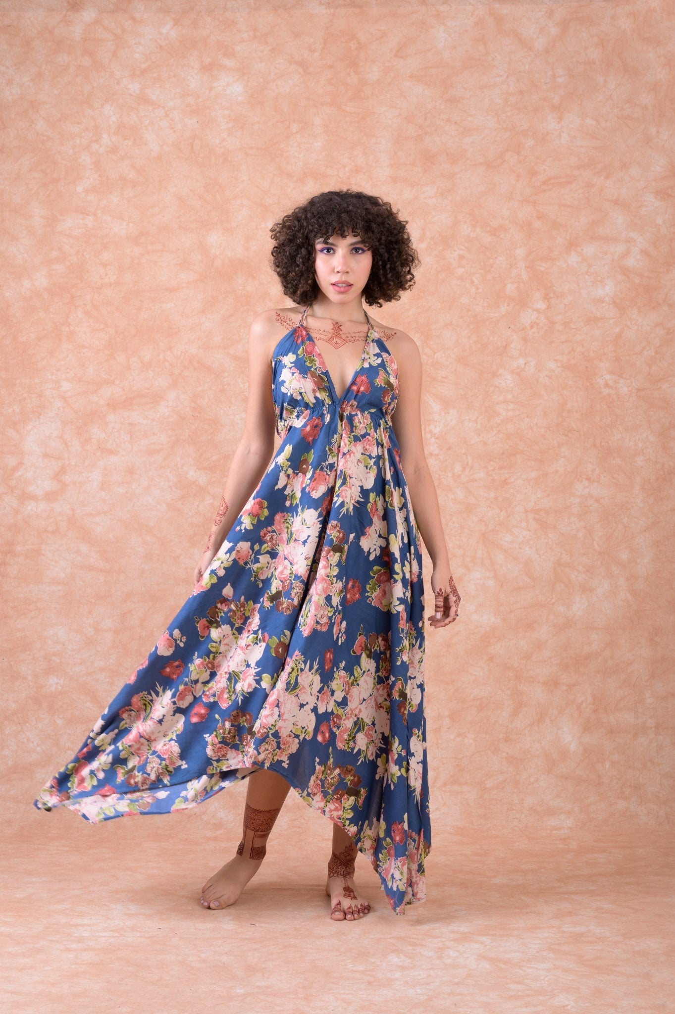 Rhea Festival Dress Purpel / S/M