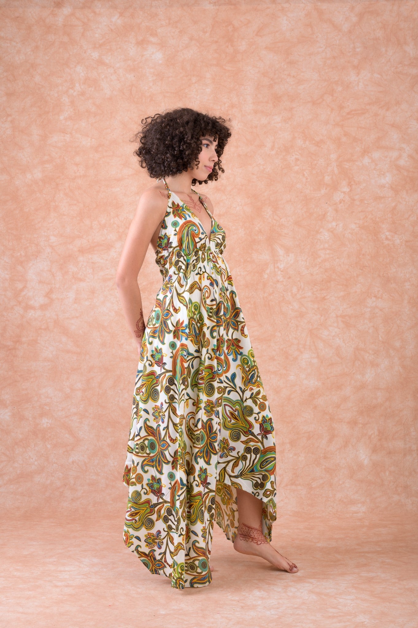 Rhea Festival Dress Purpel / S/M