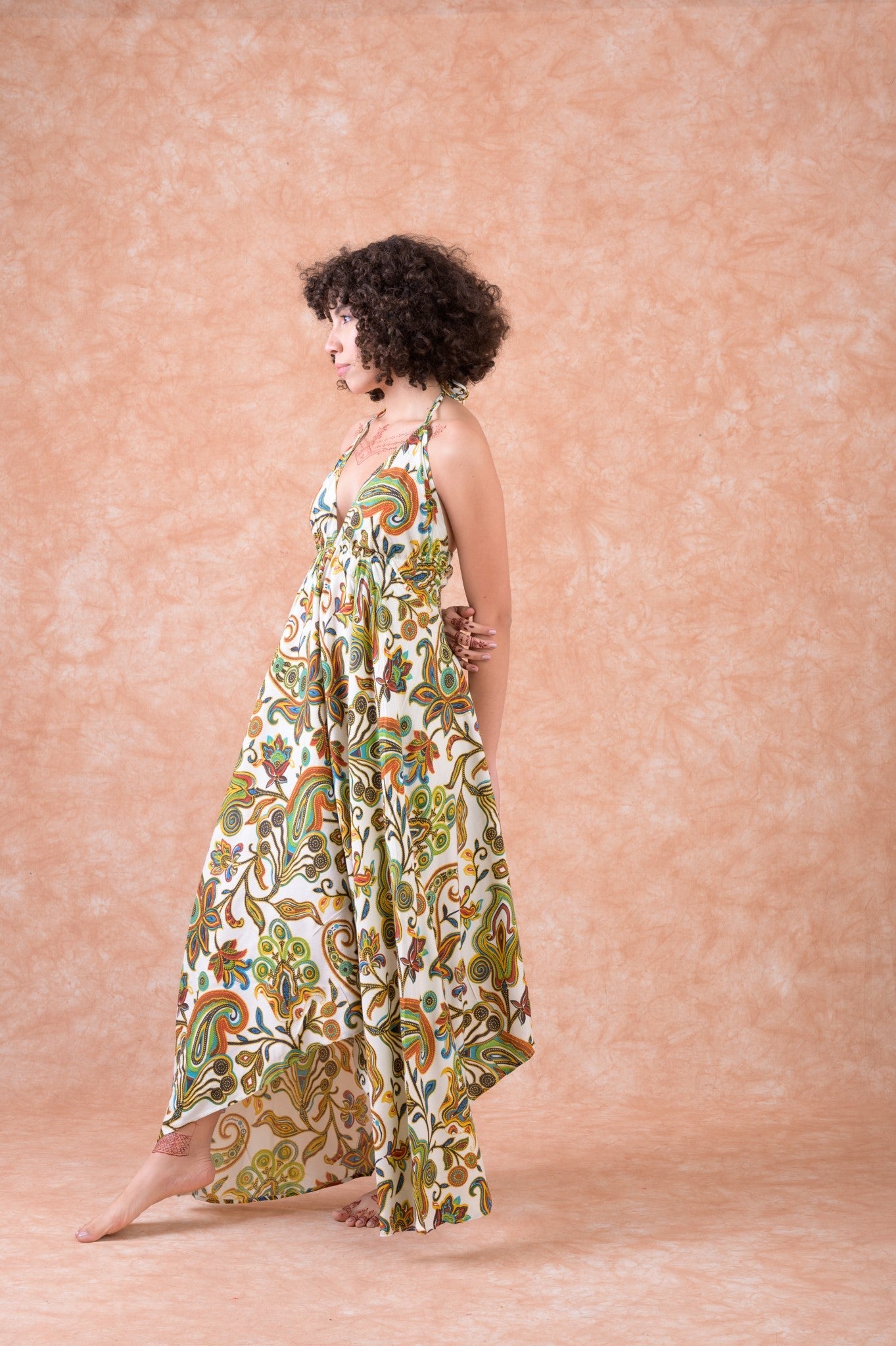 Rhea Festival Dress Purpel / S/M