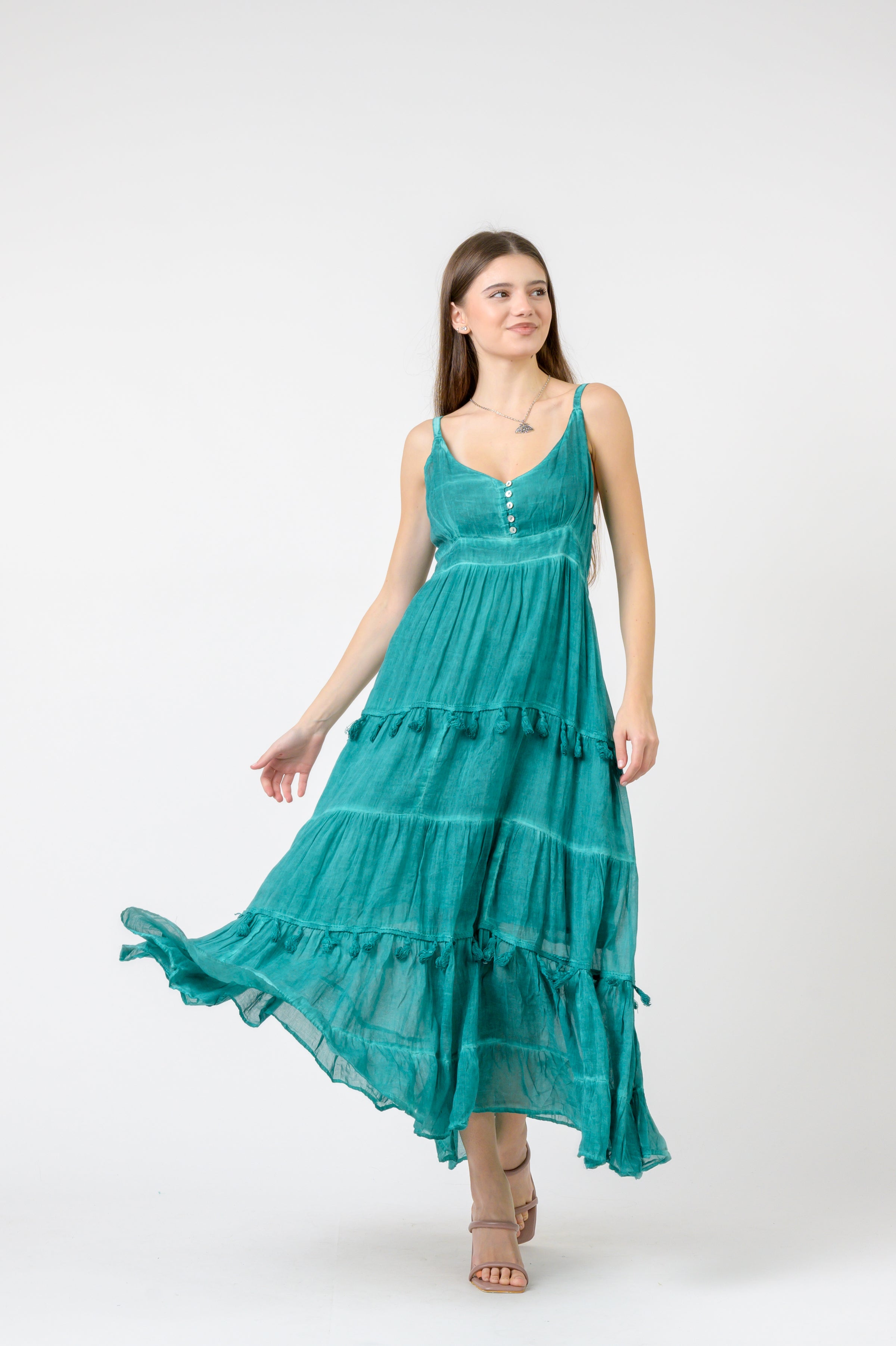 Rhea One Size Sleeveless Dress