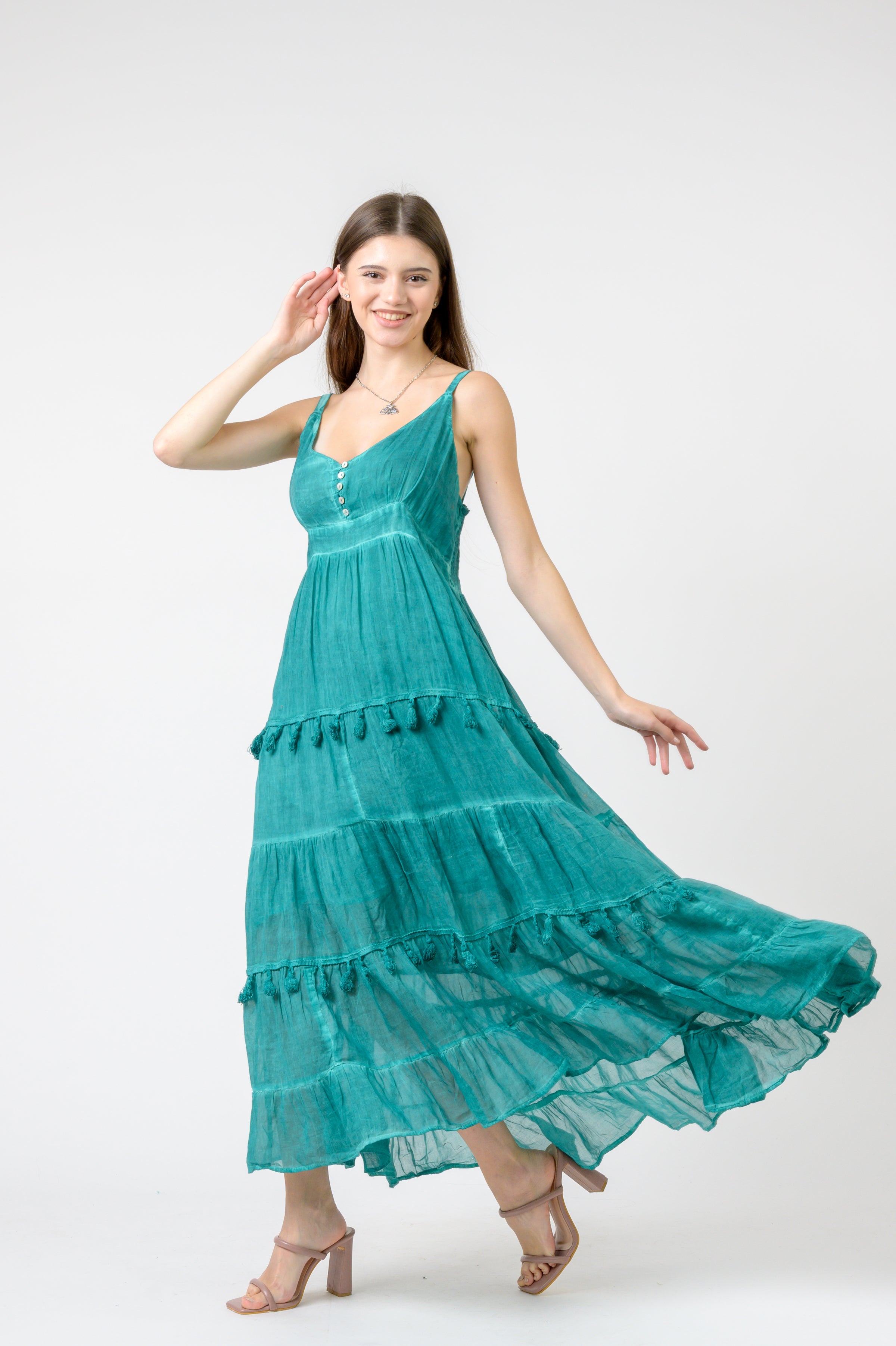 Rhea One Size Sleeveless Dress