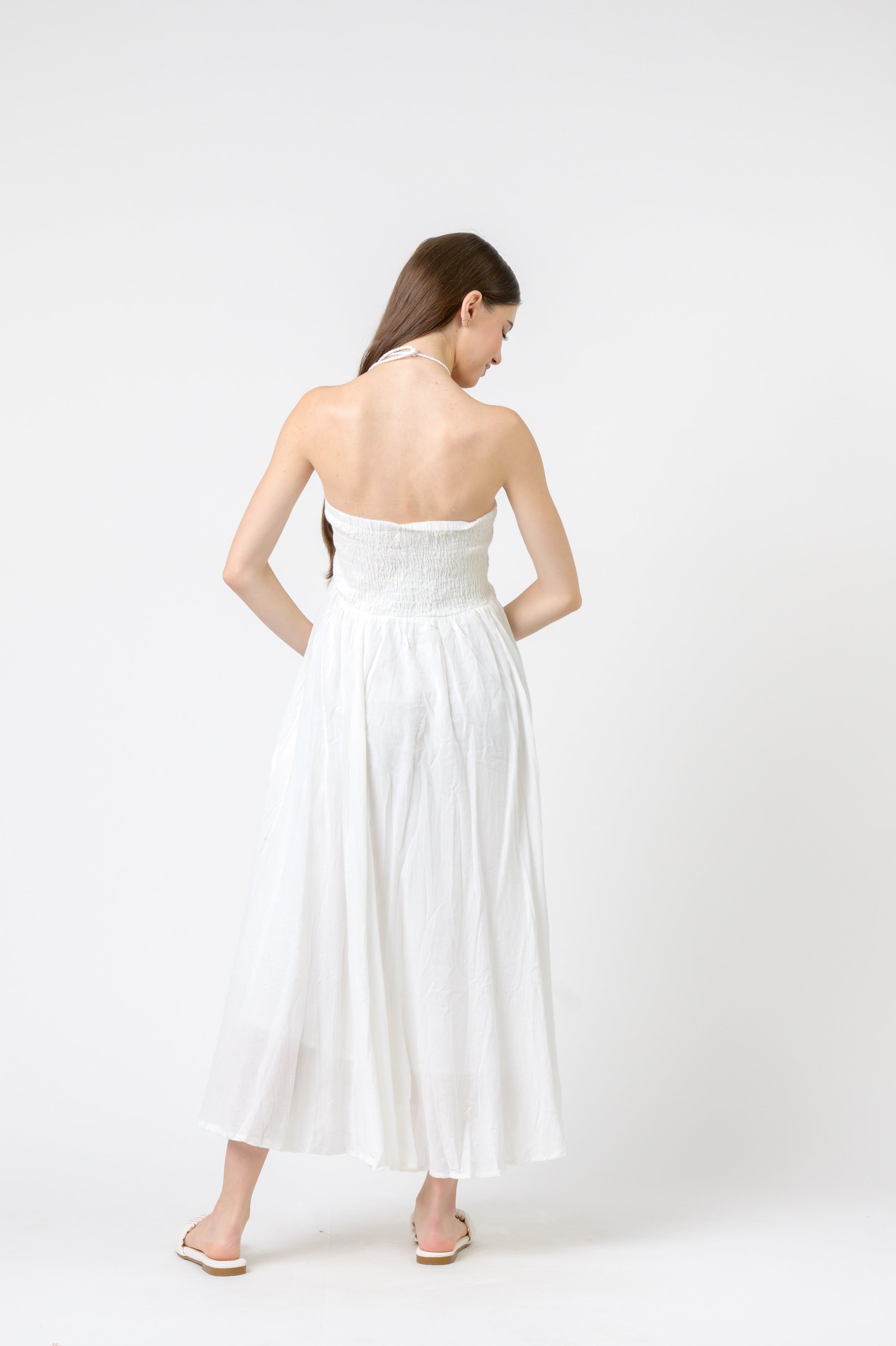 Rhea Mango Smoked Dress