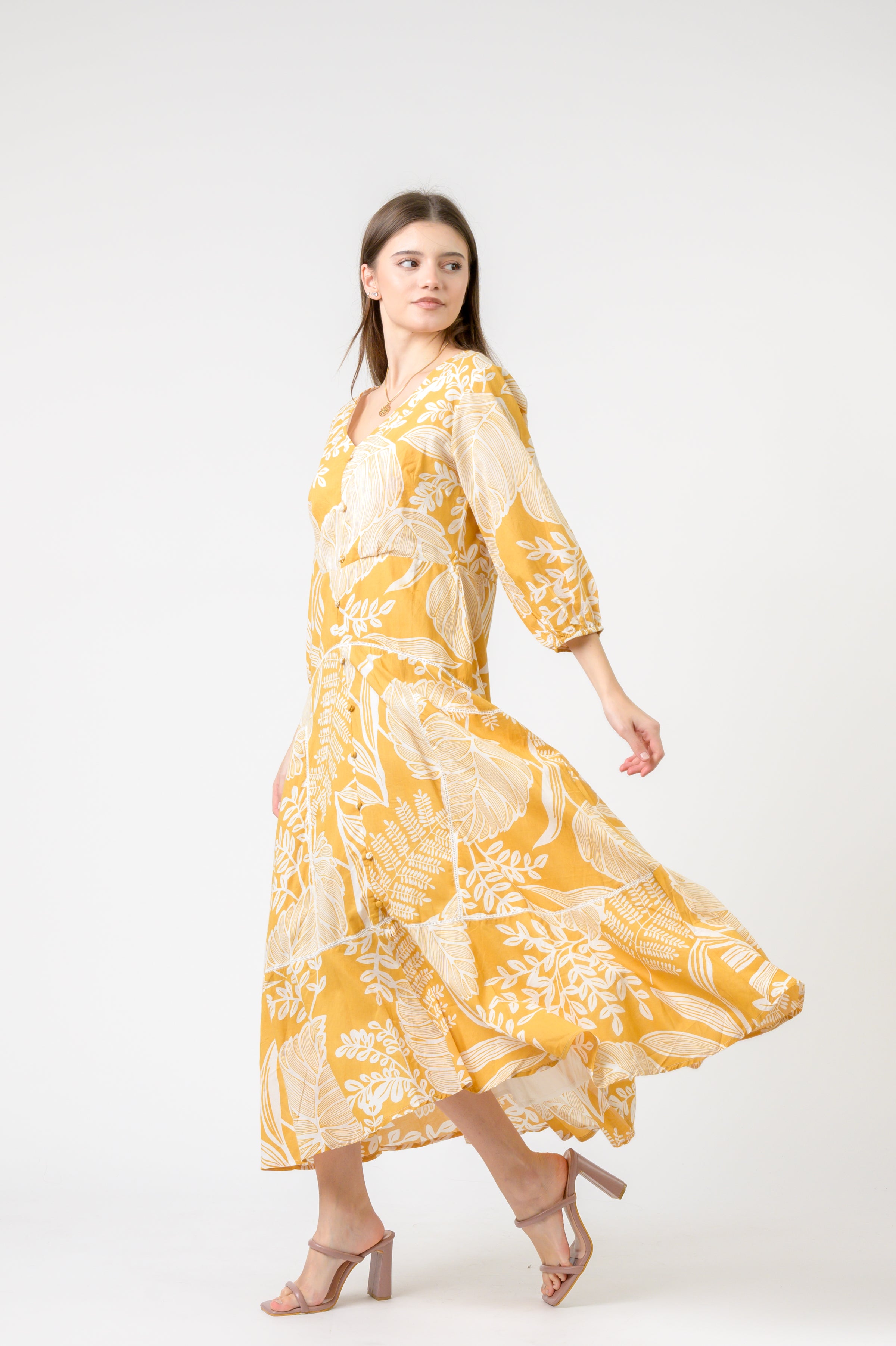 Rhea Pattern Dress