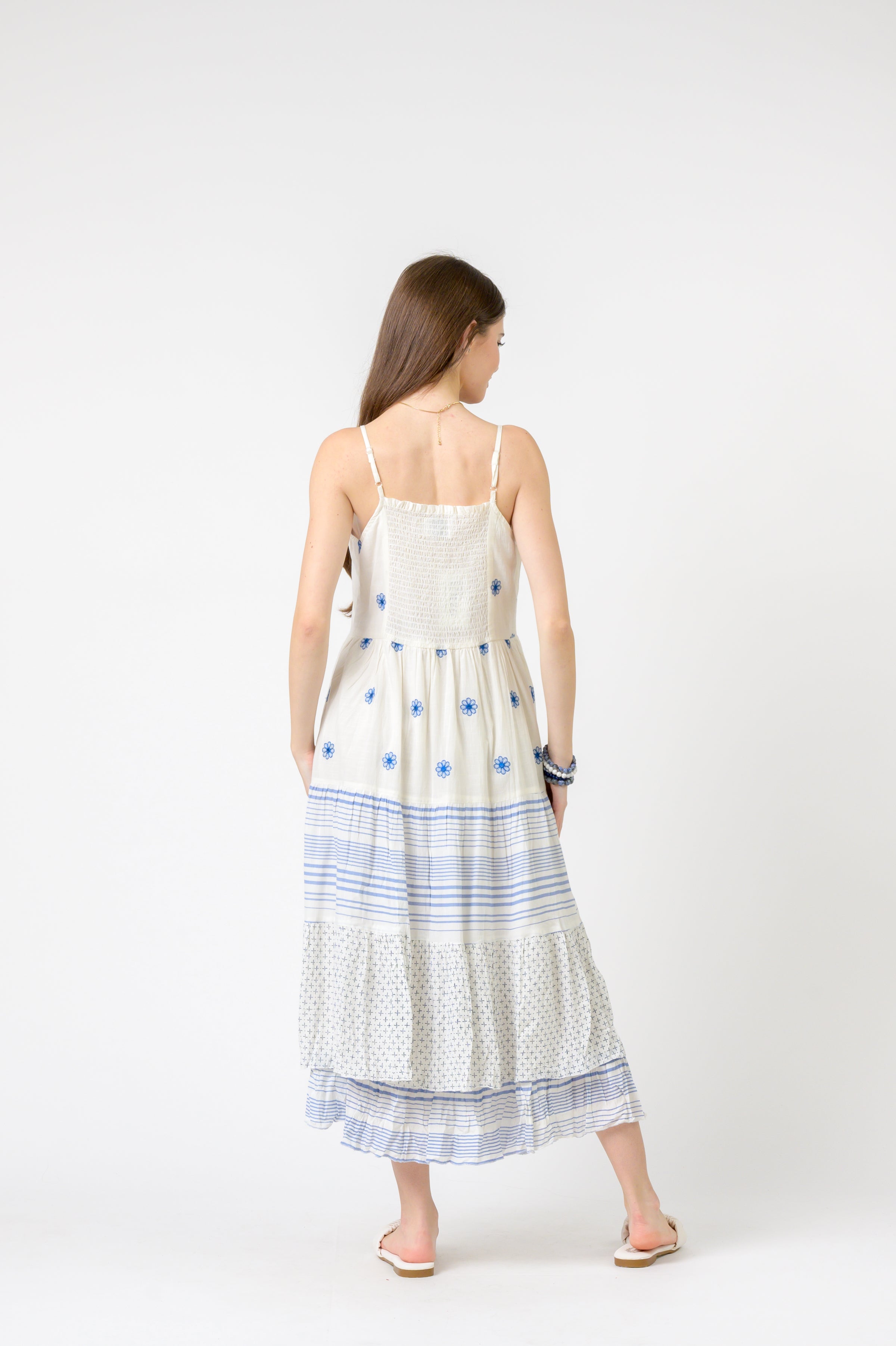 Rhea Flower Spot Dress