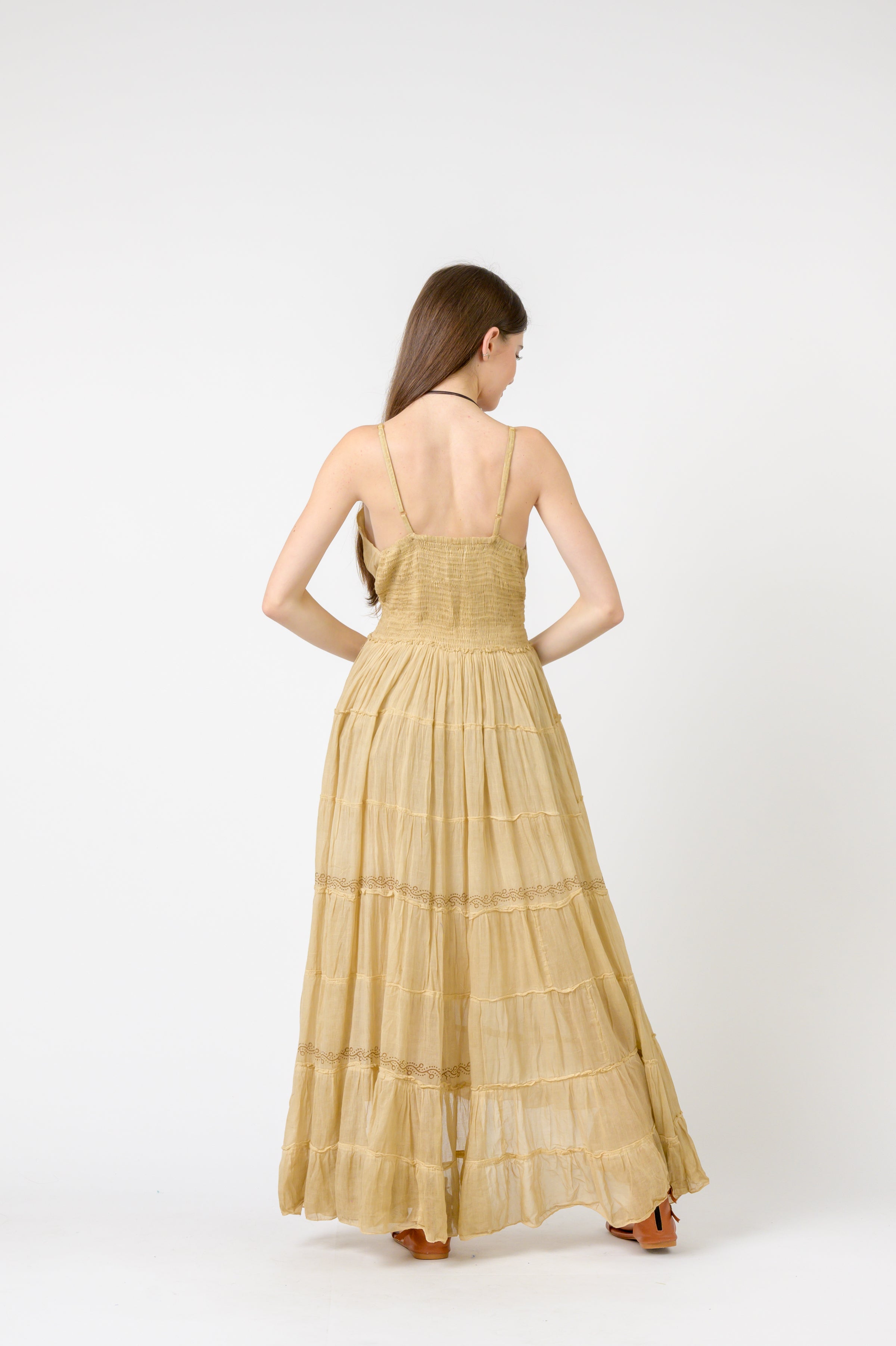 Rhea Long String Dress